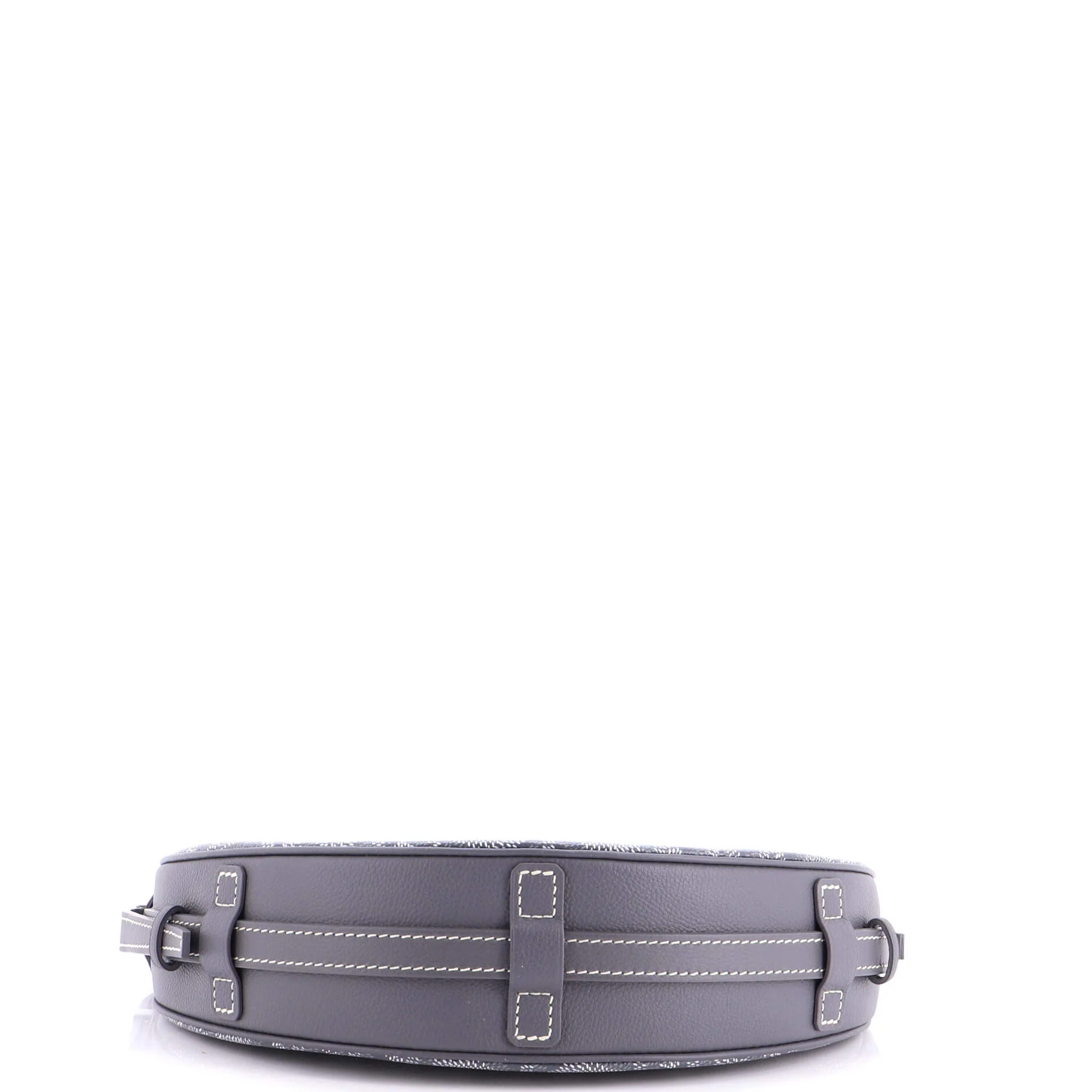 Hirondelle Shoulder Bag Coated Canvas and Leather - Image 4