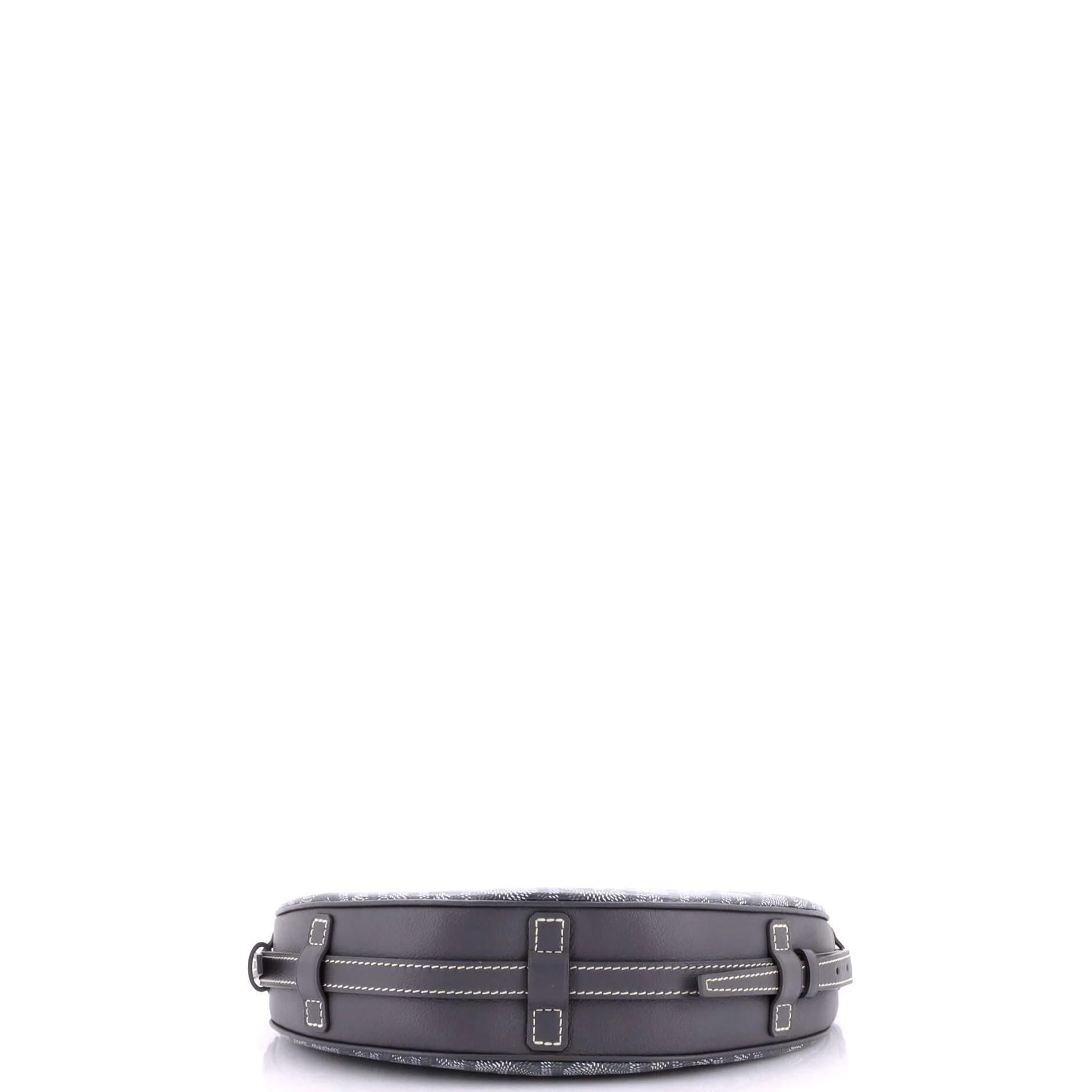 Hirondelle Shoulder Bag Coated Canvas and Leather - Image 4