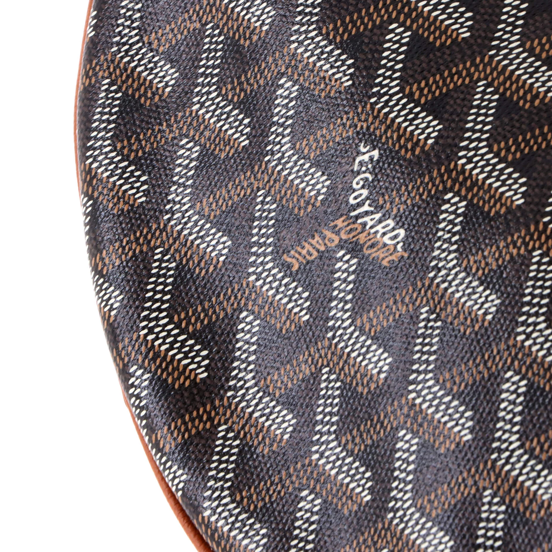 Hirondelle Shoulder Bag Coated Canvas and Leather - Image 7