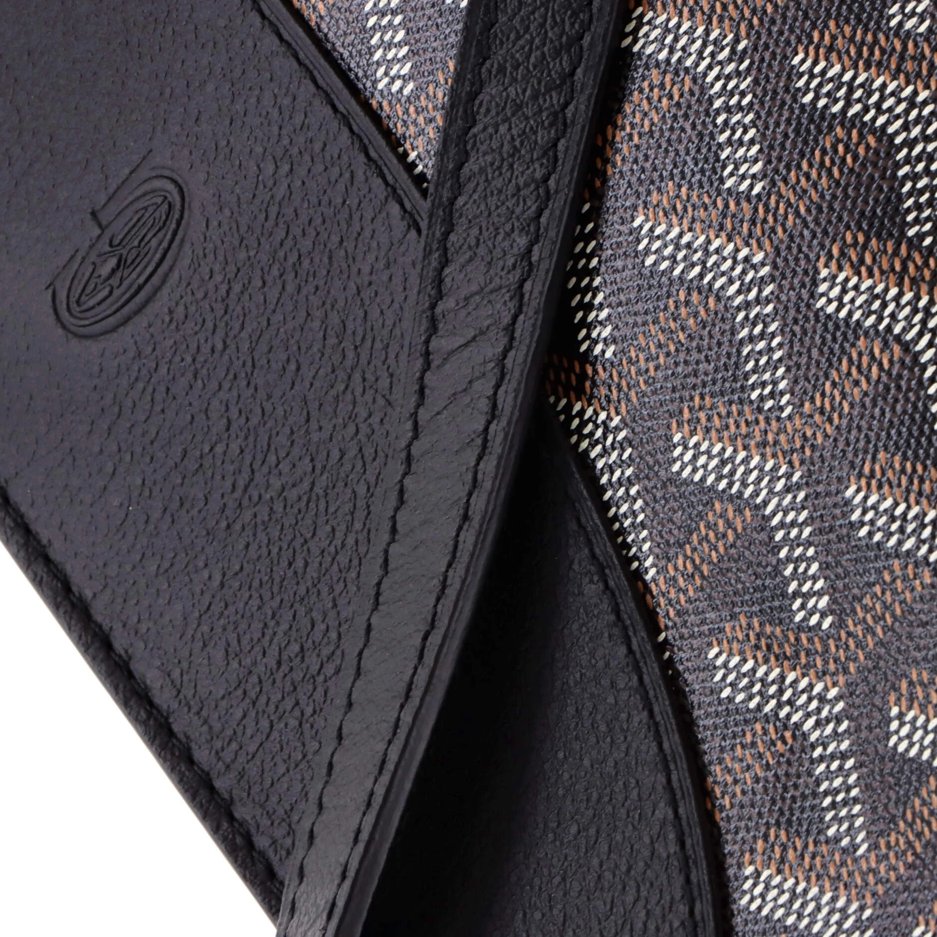 Hirondelle Shoulder Bag Coated Canvas and Leather - Image 6