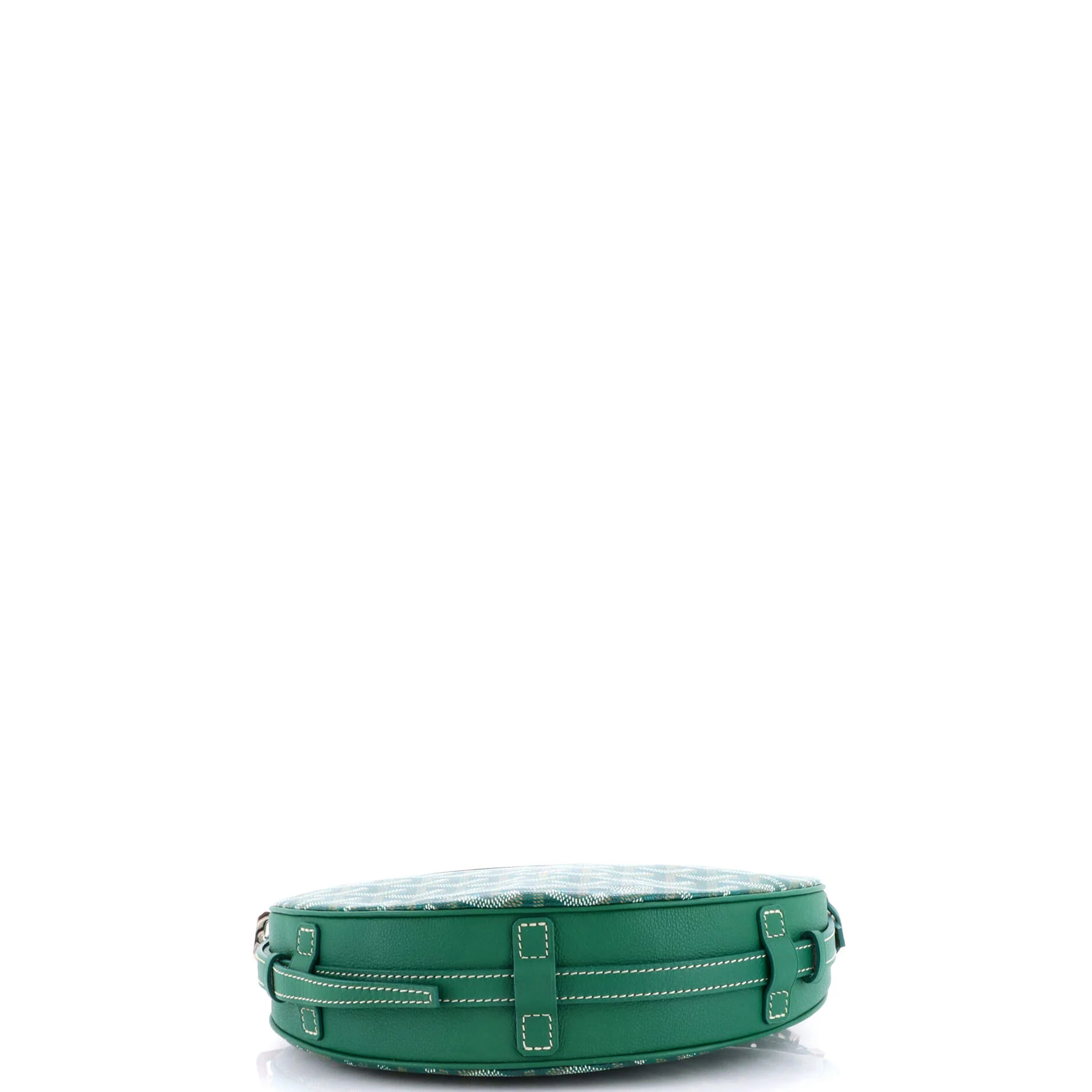 Hirondelle Shoulder Bag Coated Canvas and Leather - Image 4