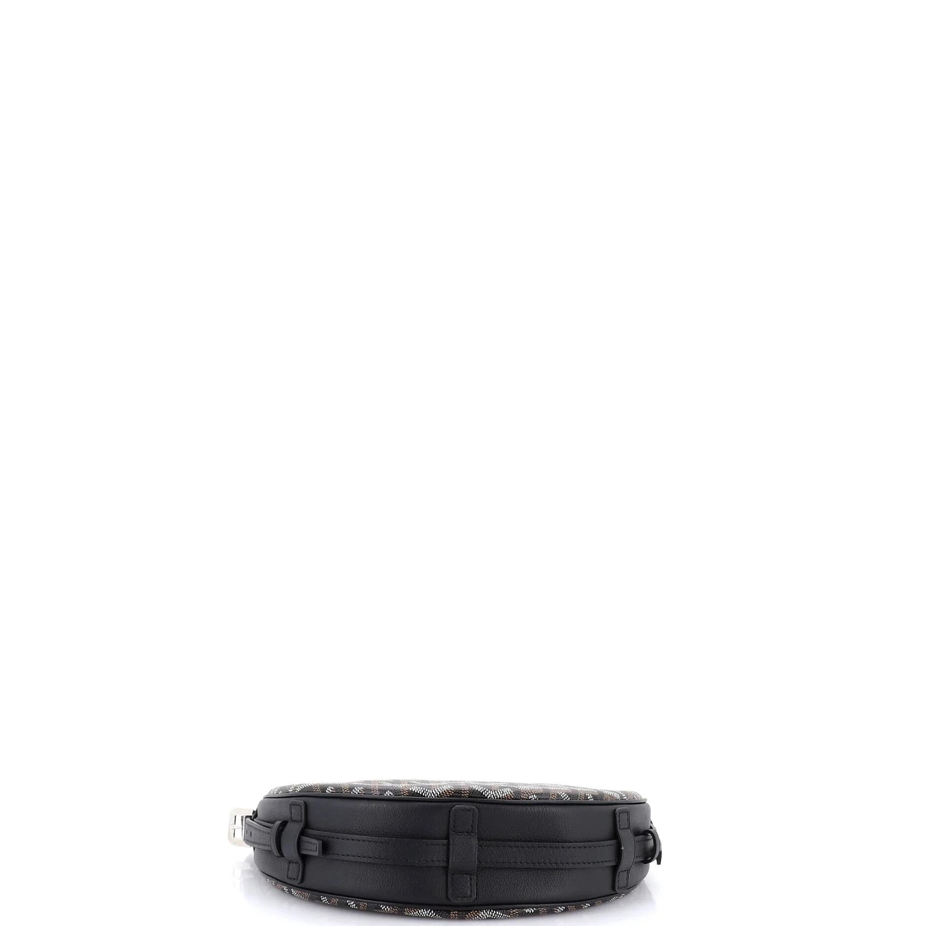 Hirondelle Shoulder Bag Coated Canvas and Leather - Image 4