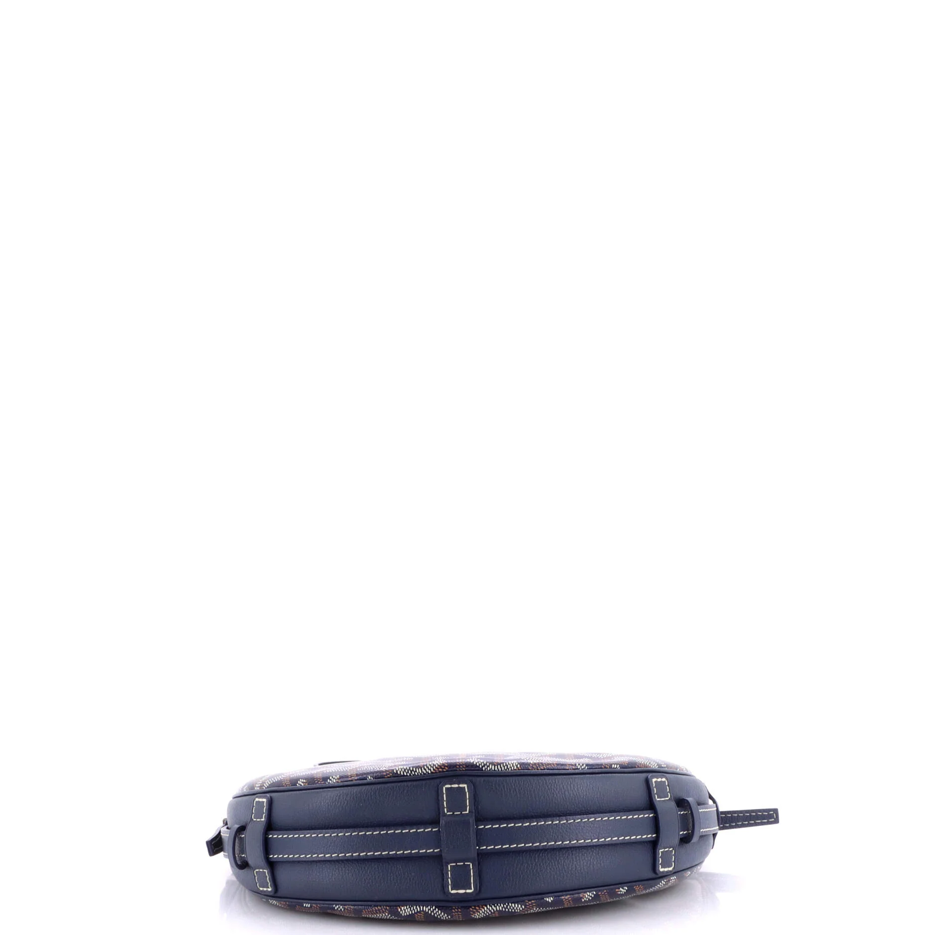 Hirondelle Shoulder Bag Coated Canvas and Leather - Image 4