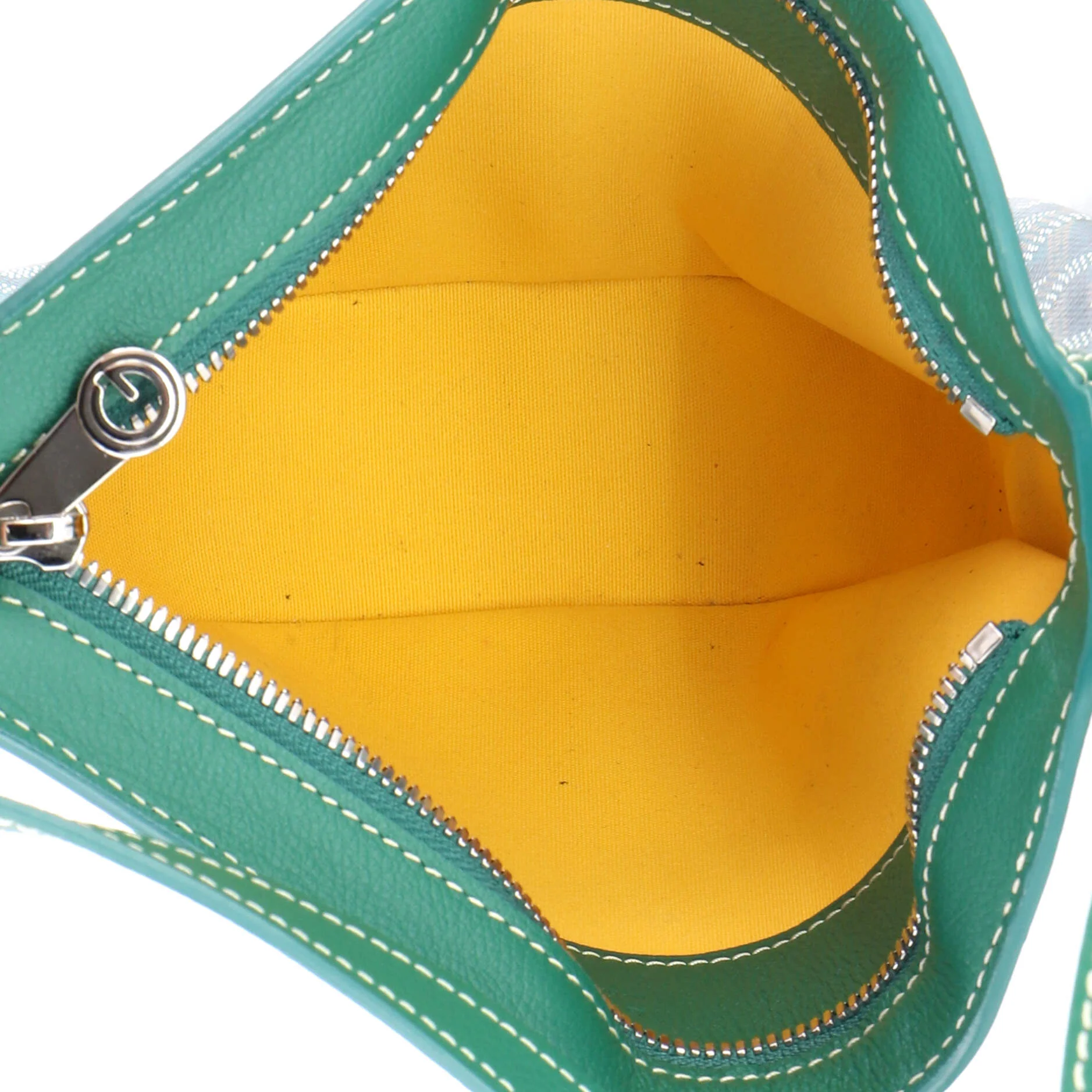 Hirondelle Shoulder Bag Coated Canvas and Leather - Image 5