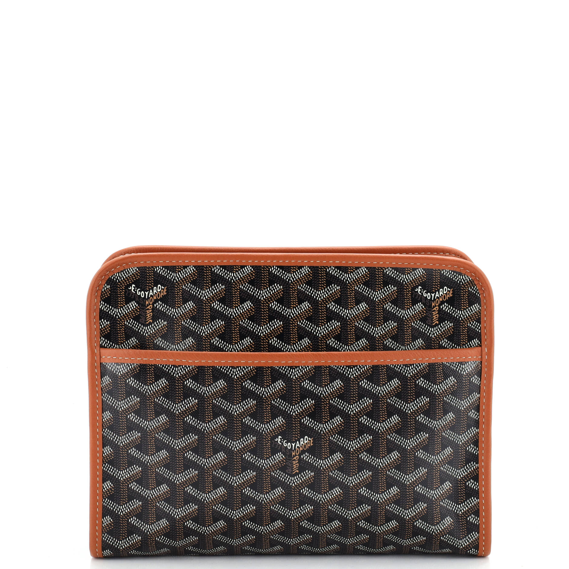 Jouvence Toiletry Pouch Coated Canvas MM