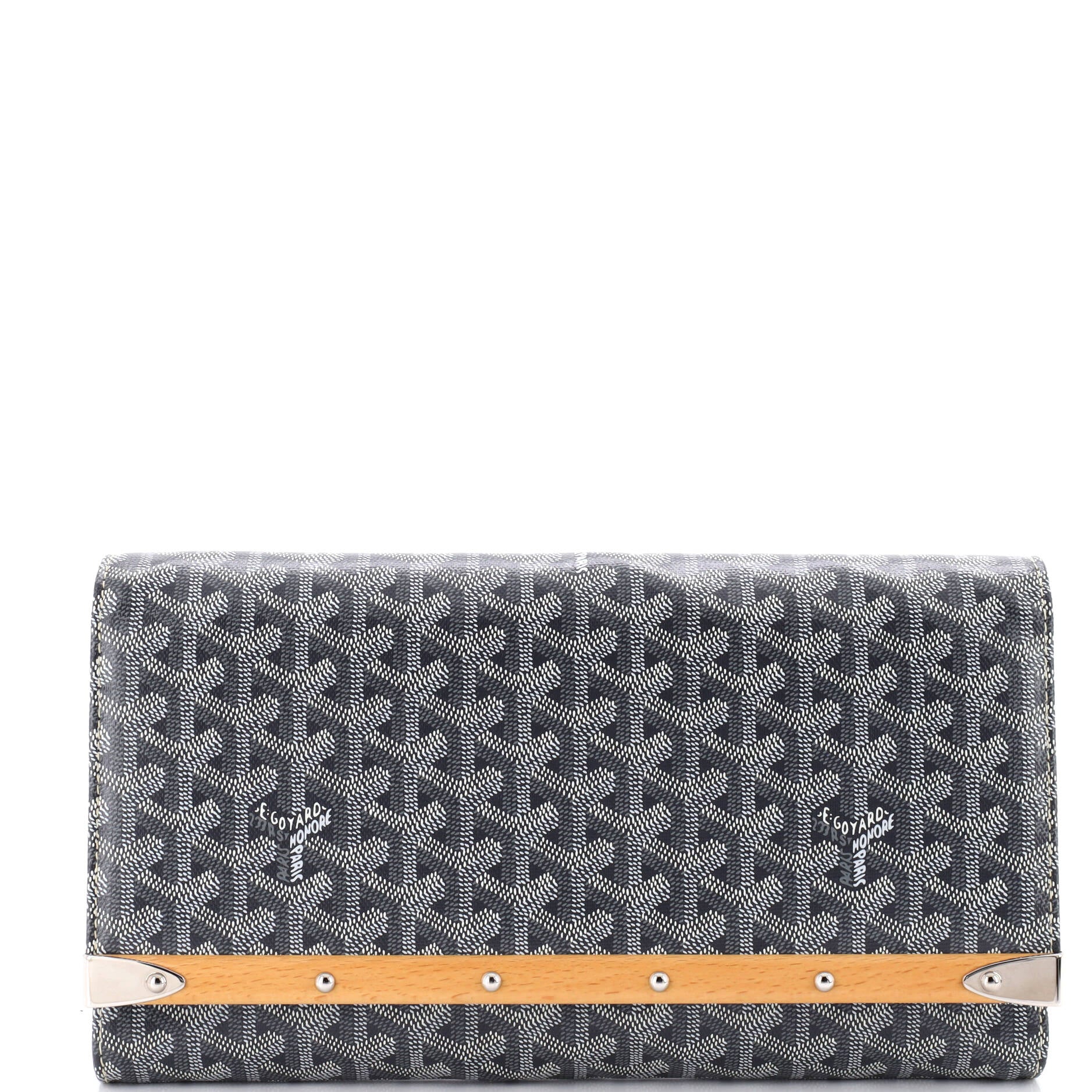 Monte Carlo Clutch Coated Canvas MM
