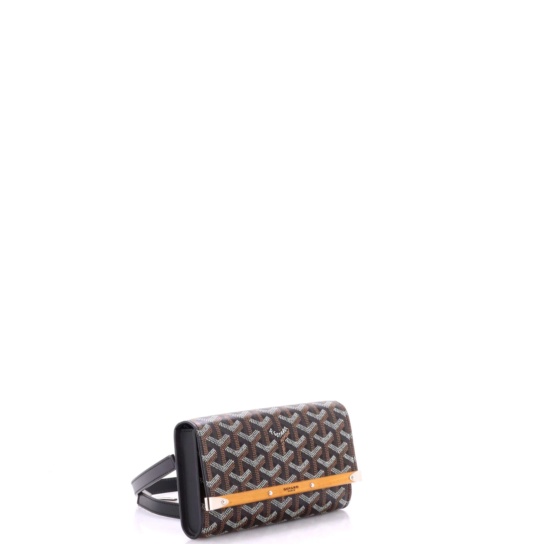 Monte Carlo Clutch with Strap Coated Canvas PM - Image 2