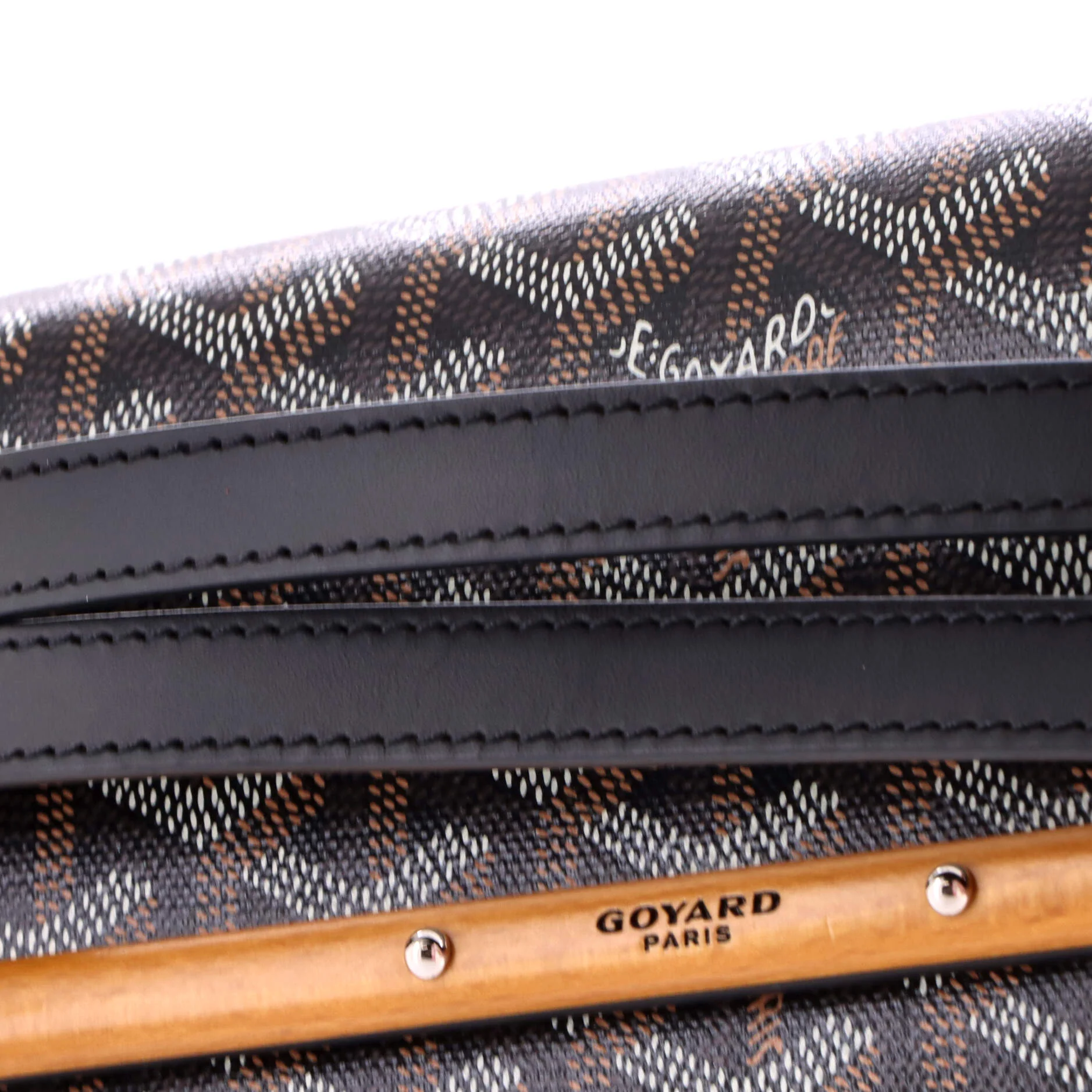 Monte Carlo Clutch with Strap Coated Canvas PM - Image 6
