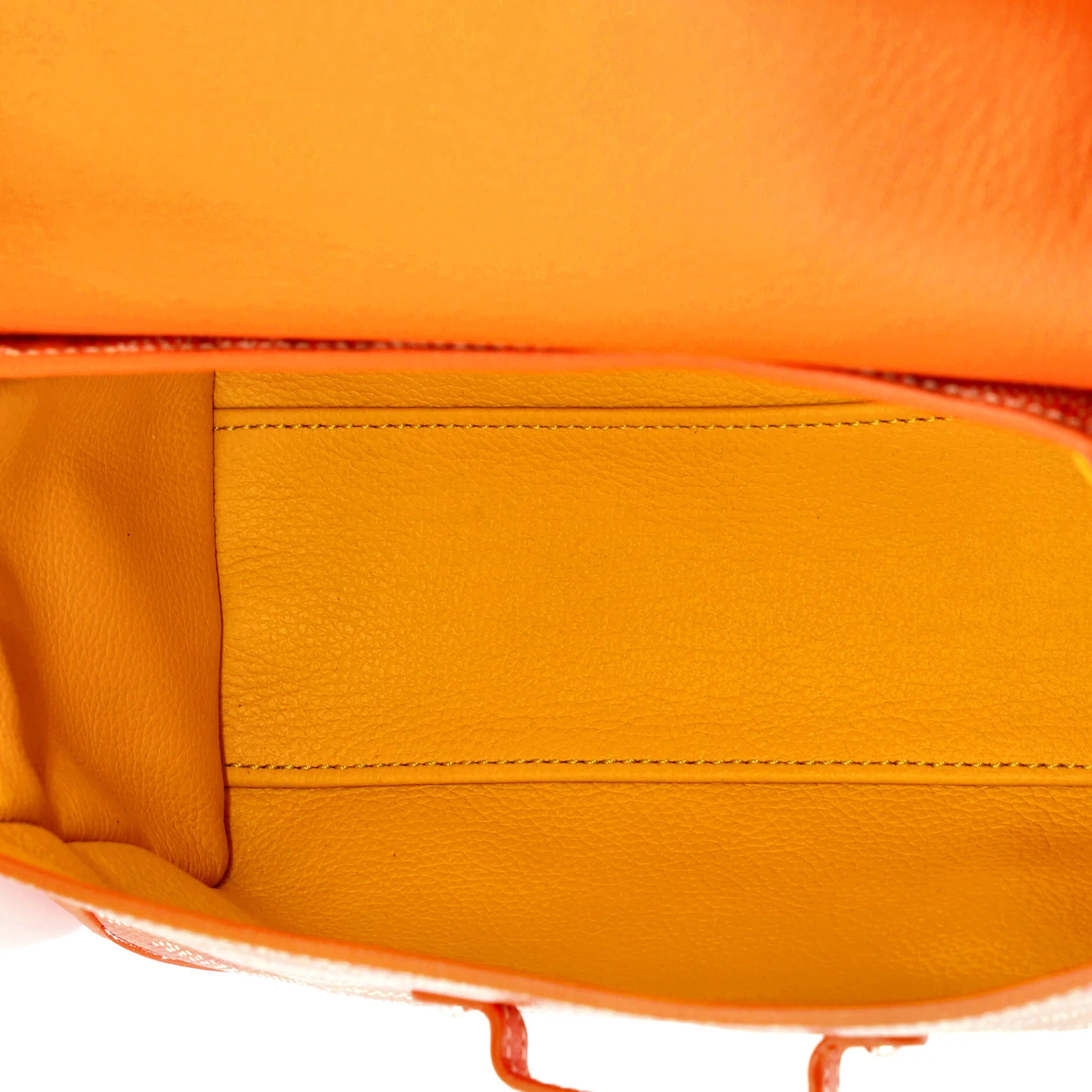 Saigon Top Handle Bag Coated Canvas with Leather Mini - Image 5