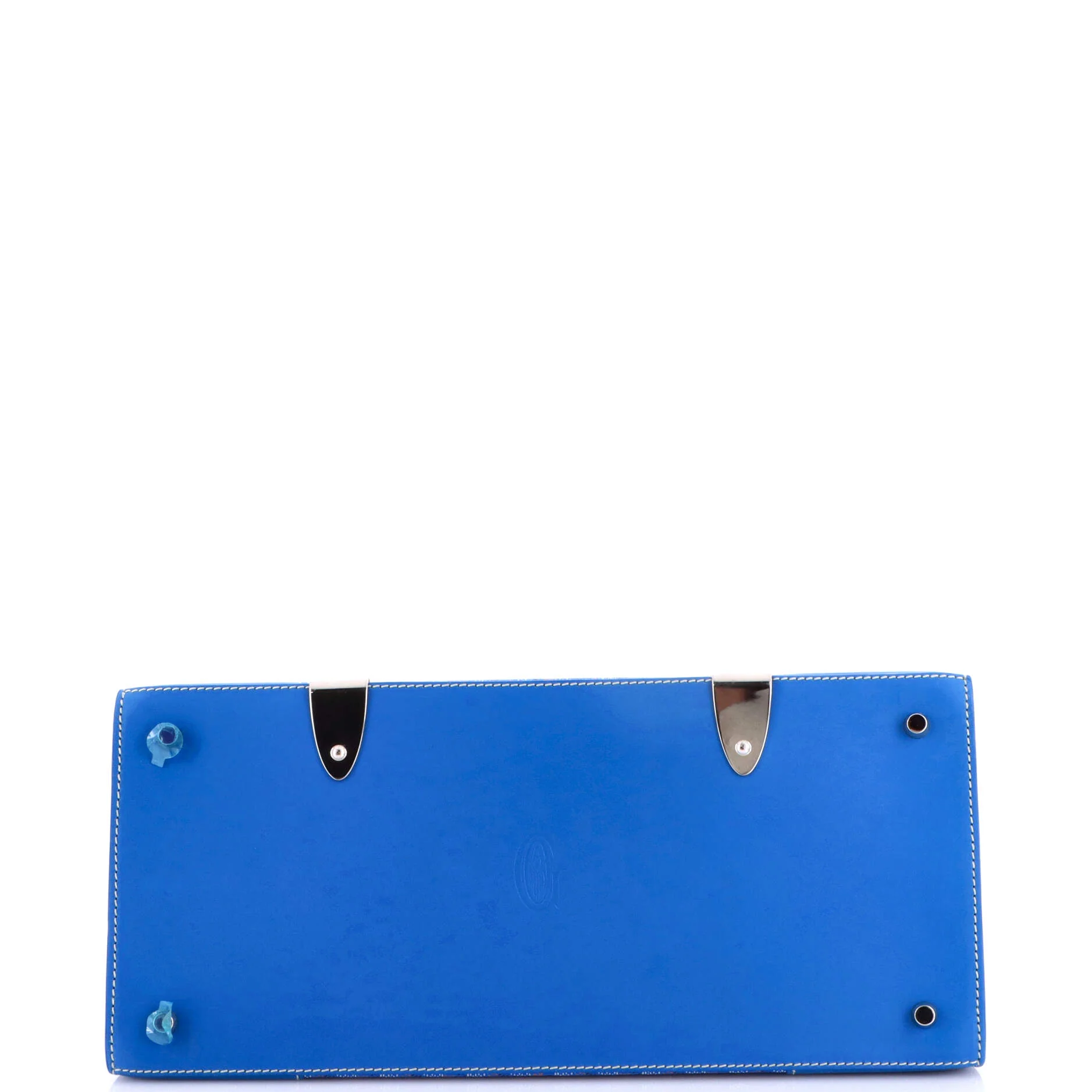 Saigon Top Handle Bag Coated Canvas with Leather MM - Image 4
