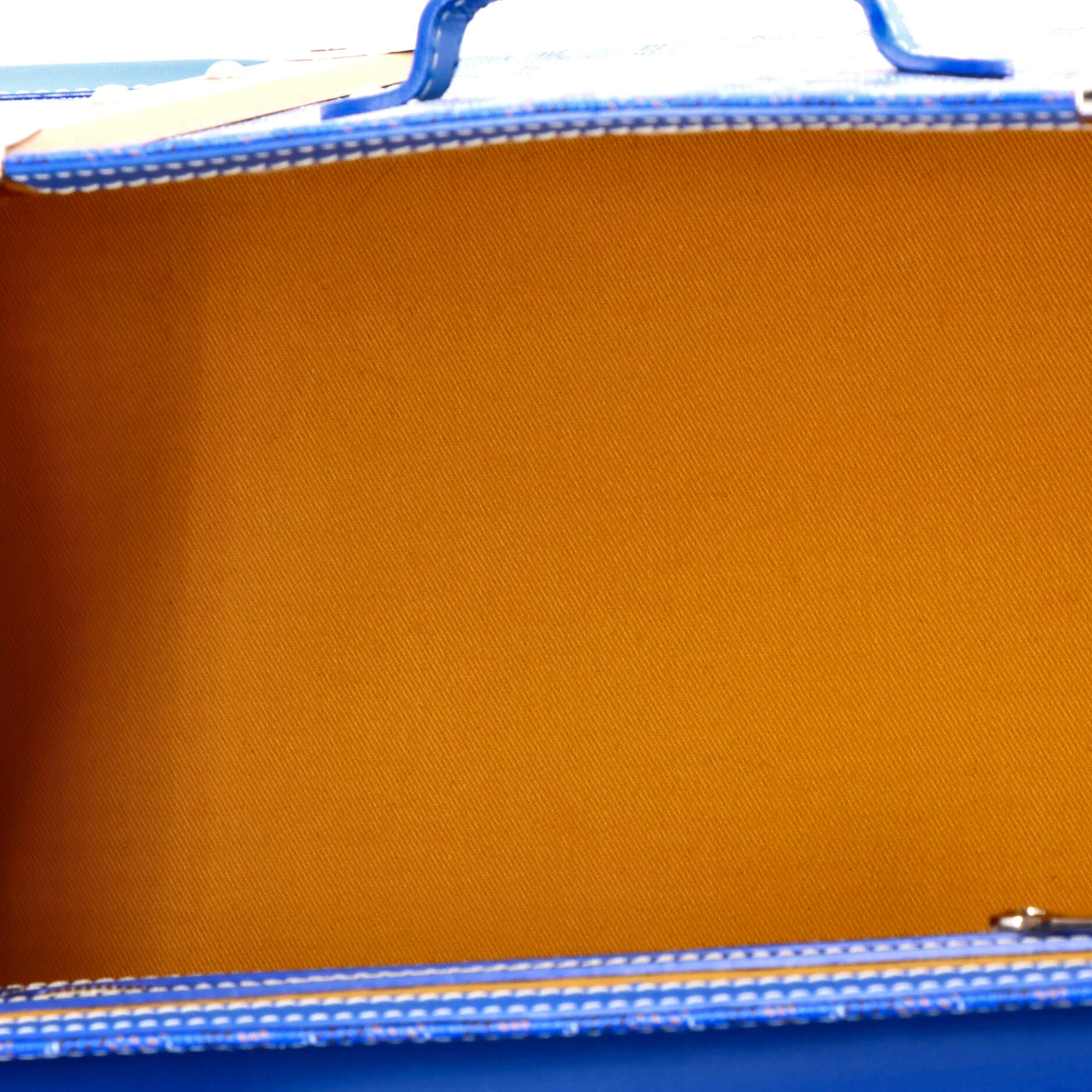 Saigon Top Handle Bag Coated Canvas with Leather MM - Image 5