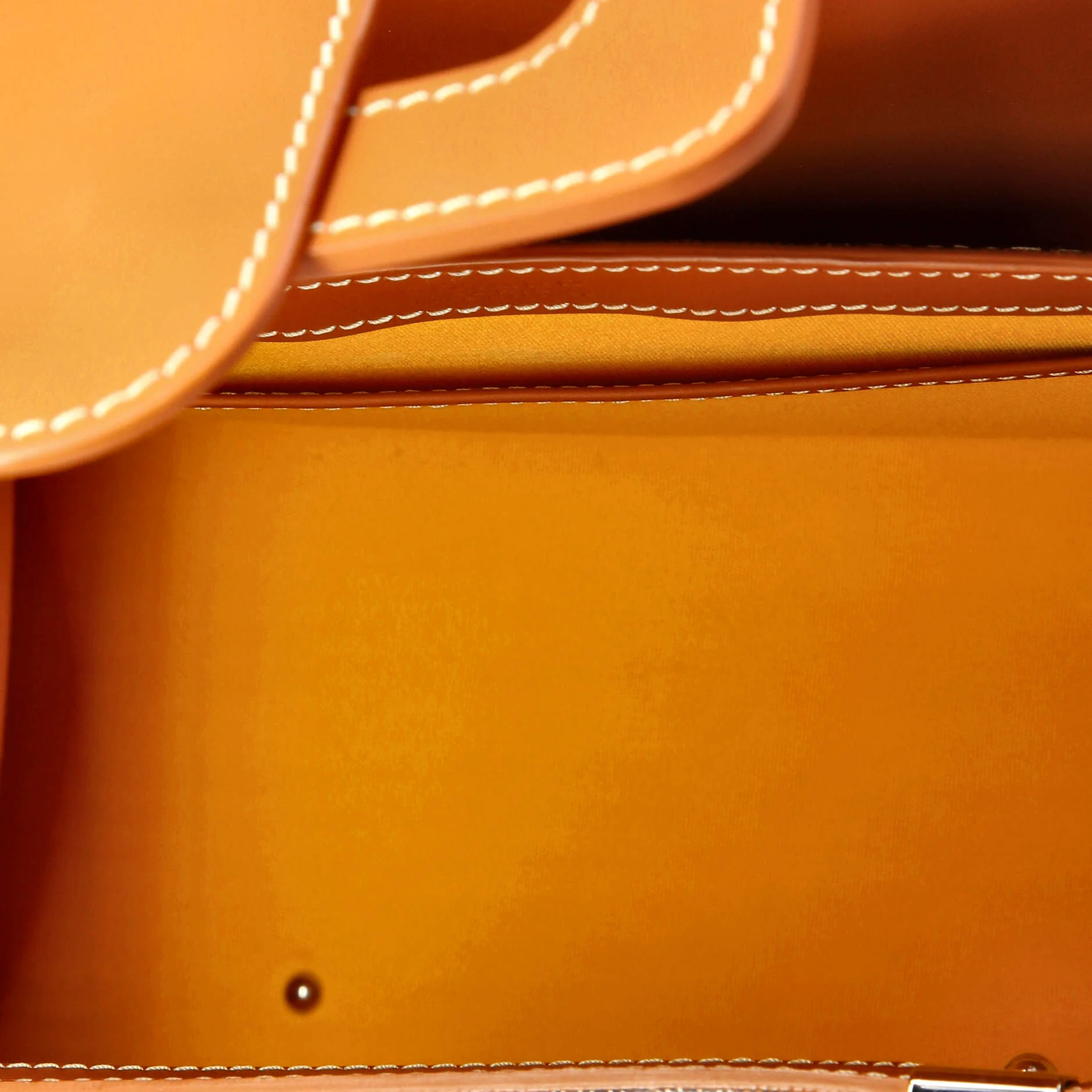 Saigon Top Handle Bag Coated Canvas with Leather PM - Image 5