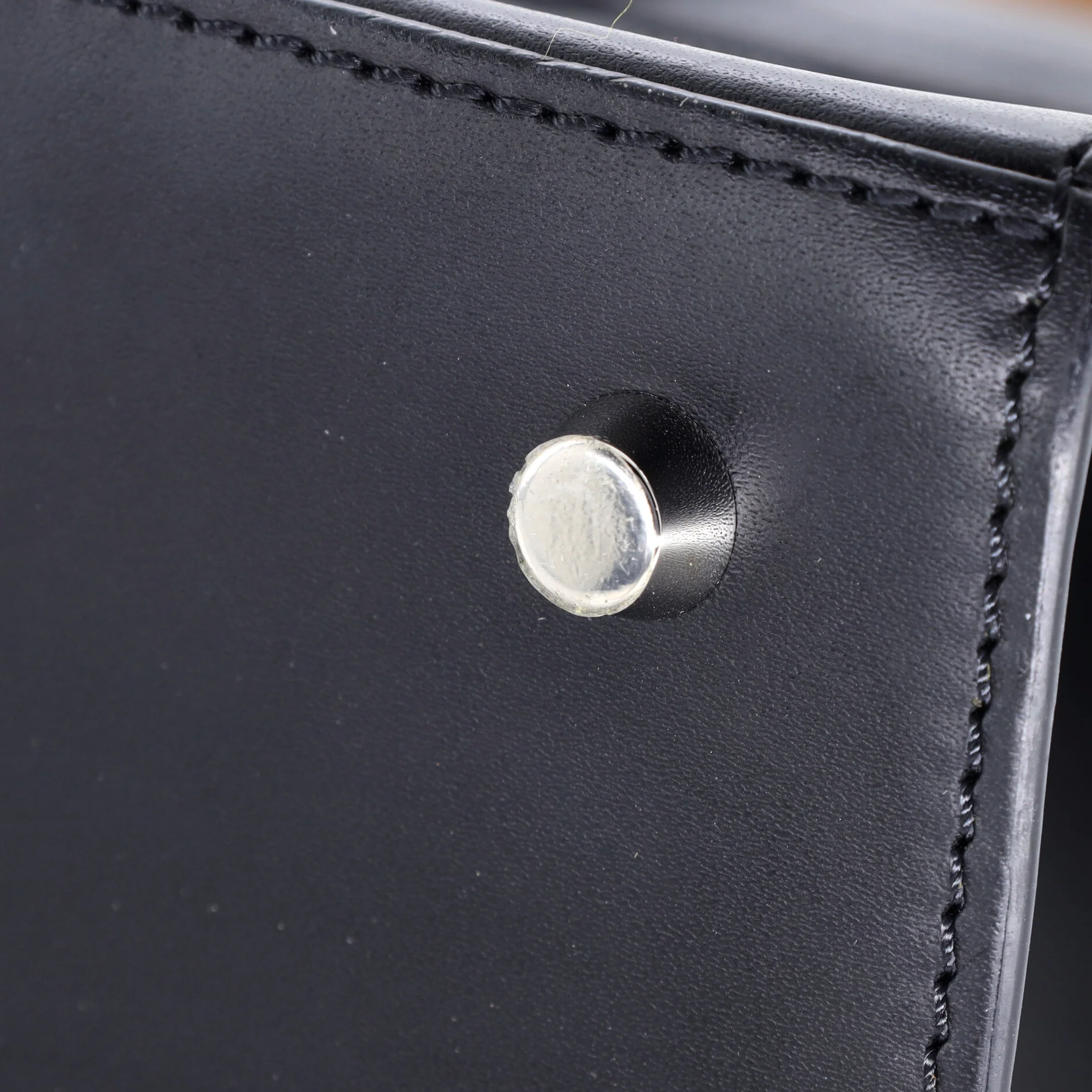 Saigon Top Handle Bag Coated Canvas with Leather PM - Image 7