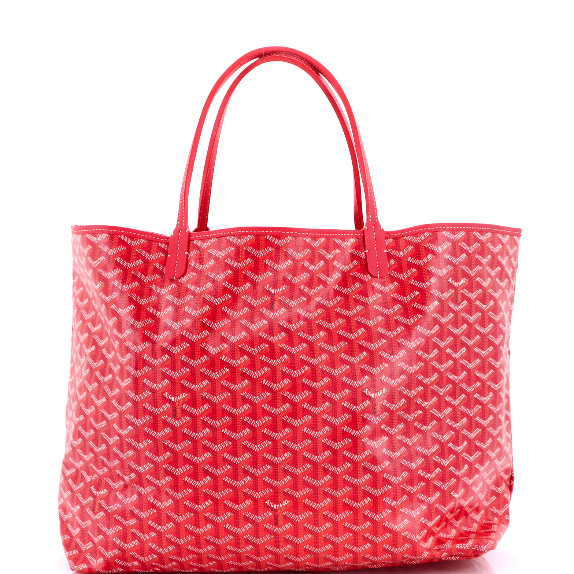 Saint Louis Reversible Tote Coated Canvas and Printed Canvas GM