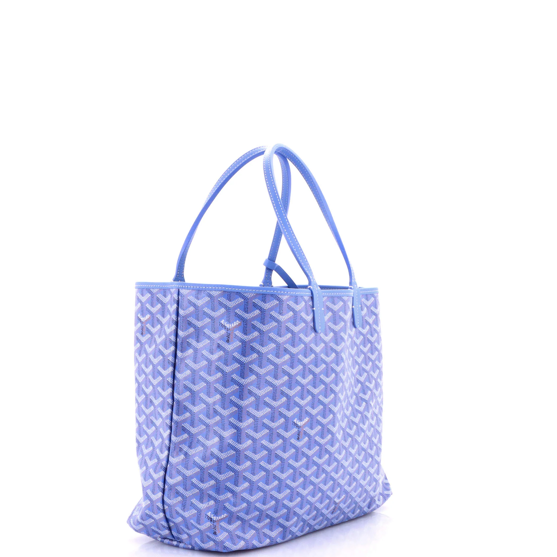 Saint Louis Reversible Tote Coated Canvas and Printed Canvas PM - Image 3