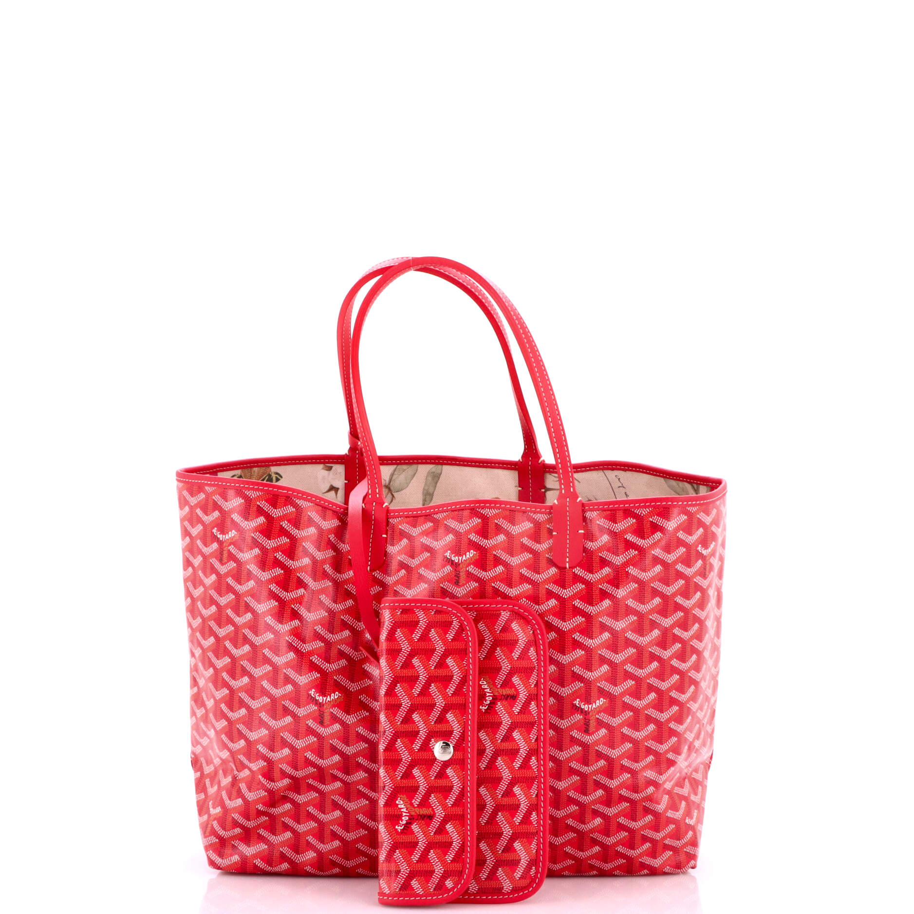 Saint Louis Reversible Tote Coated Canvas and Printed Canvas PM - Image 2