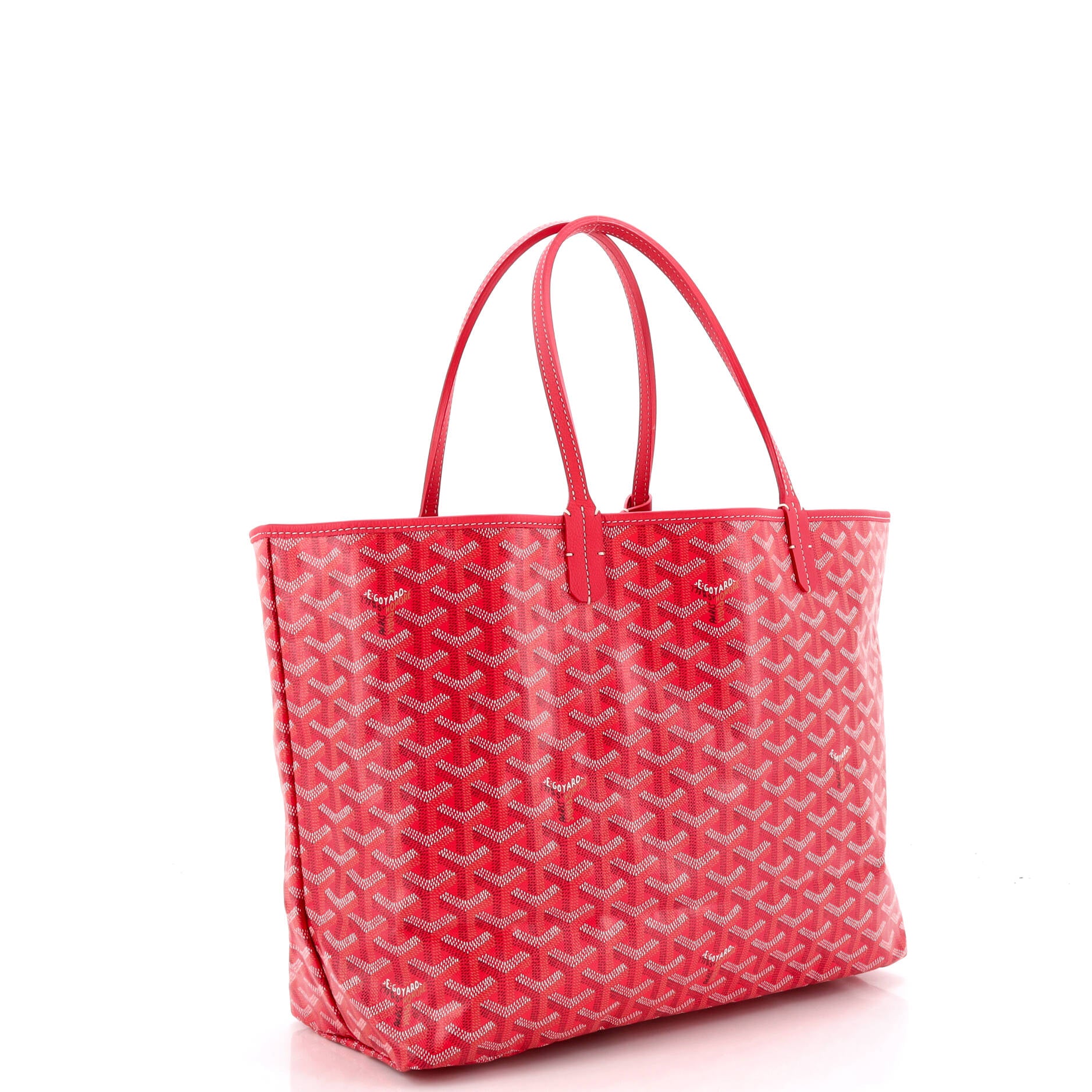 Saint Louis Reversible Tote Coated Canvas and Printed Canvas PM - Image 3