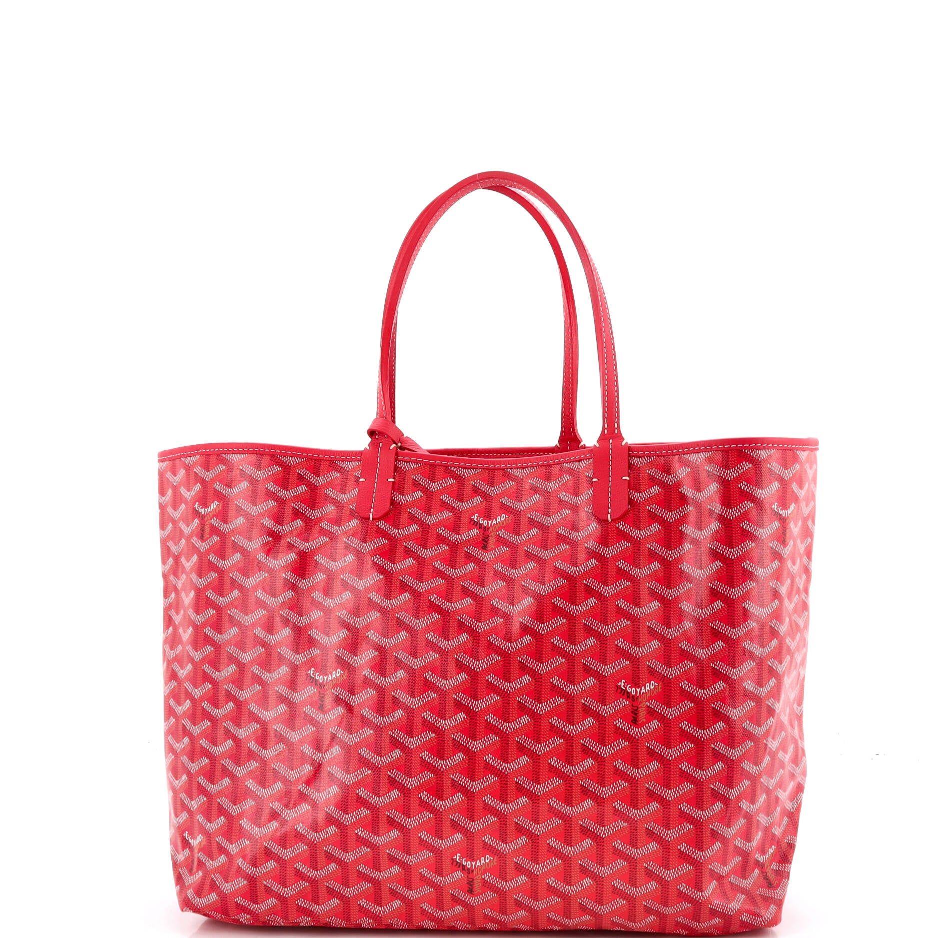 Saint Louis Reversible Tote Coated Canvas and Printed Canvas PM - Image 4