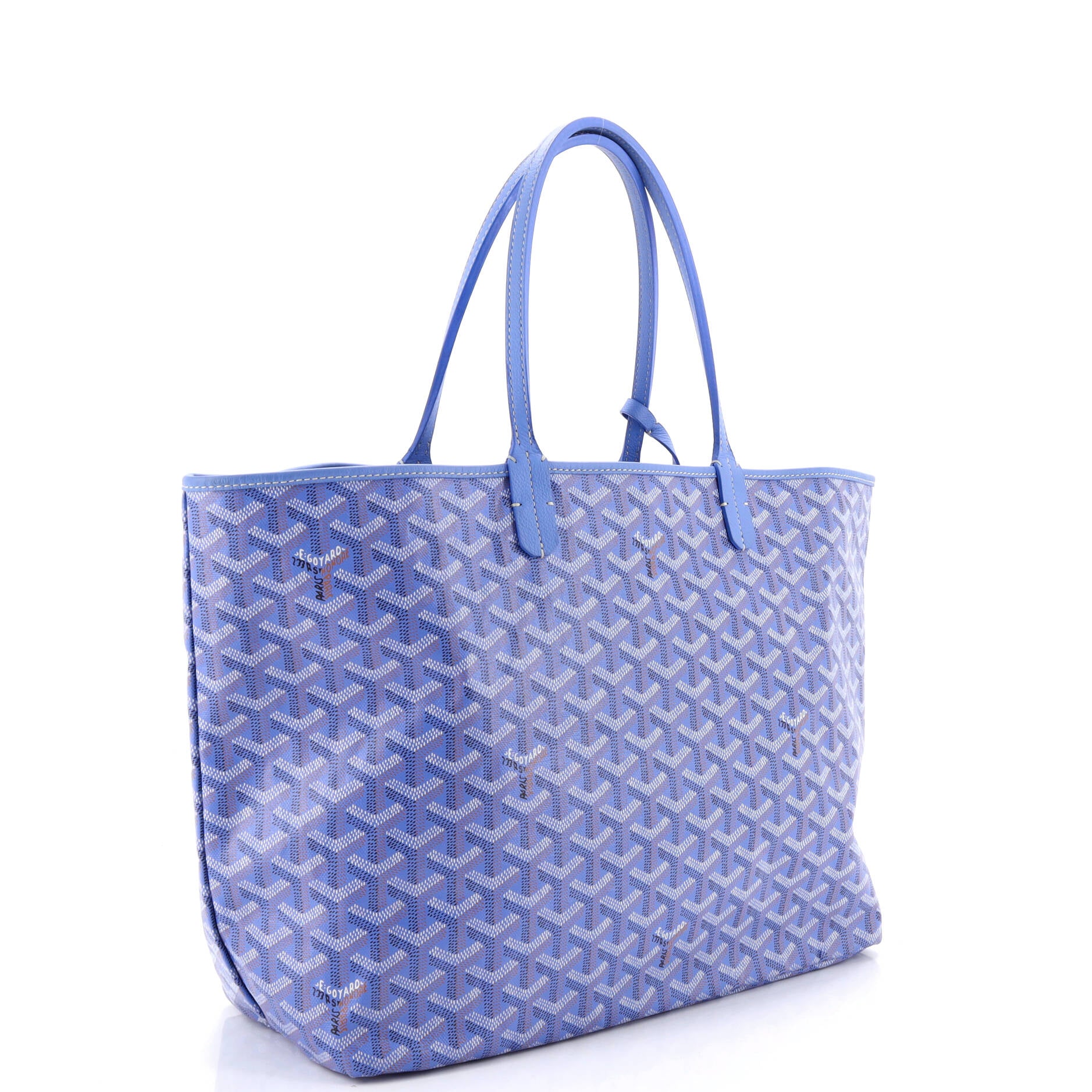Saint Louis Reversible Tote Coated Canvas and Printed Canvas PM - Image 3
