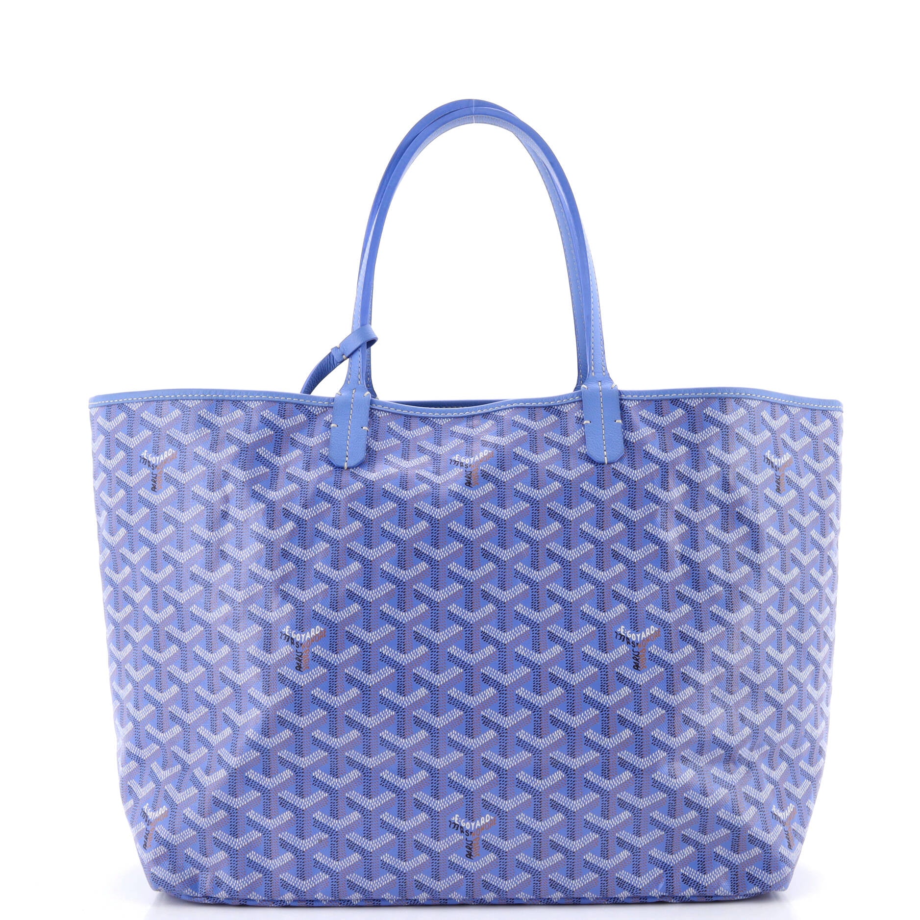 Saint Louis Reversible Tote Coated Canvas and Printed Canvas PM - Image 4