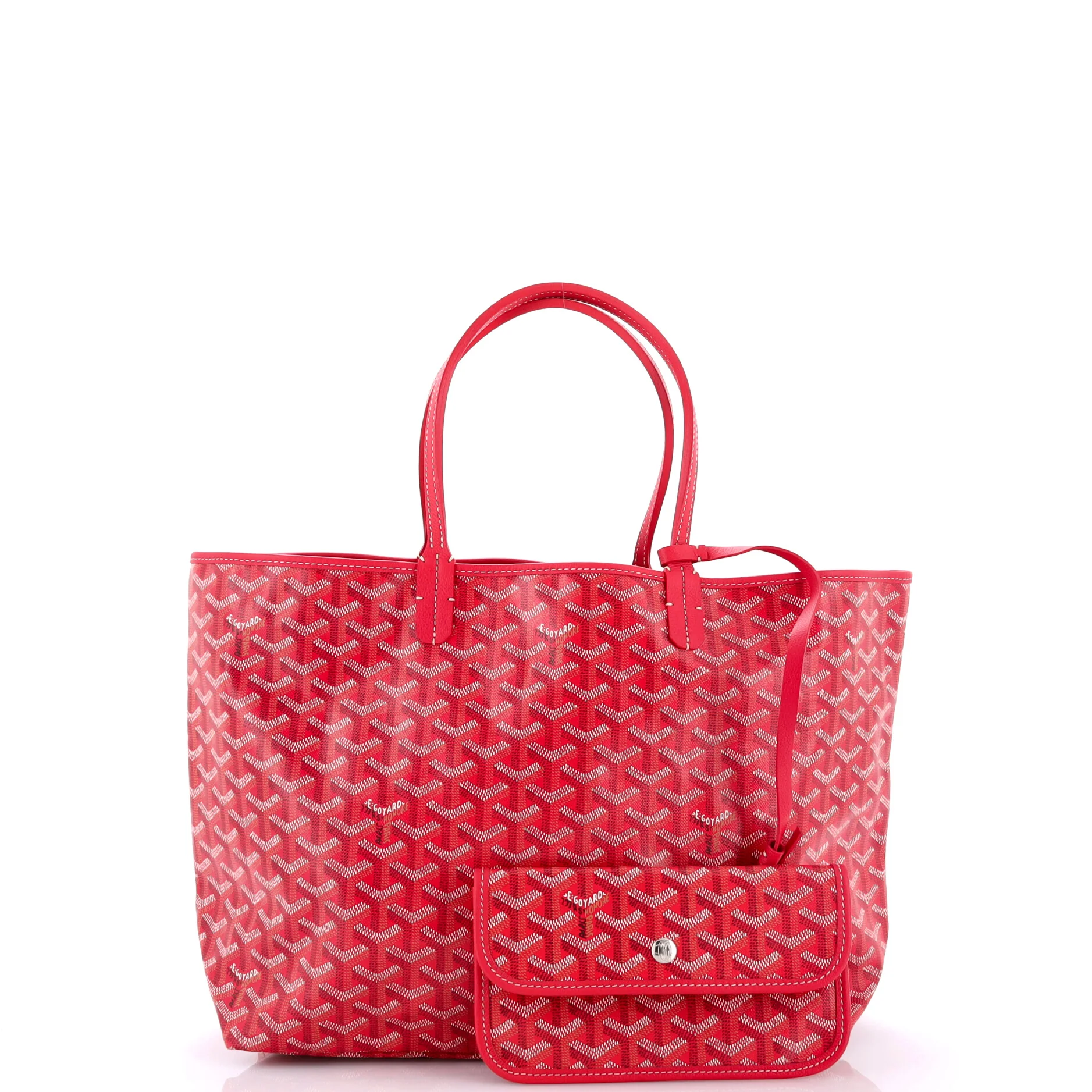 Saint Louis Reversible Tote Coated Canvas and Printed Canvas PM - Image 2