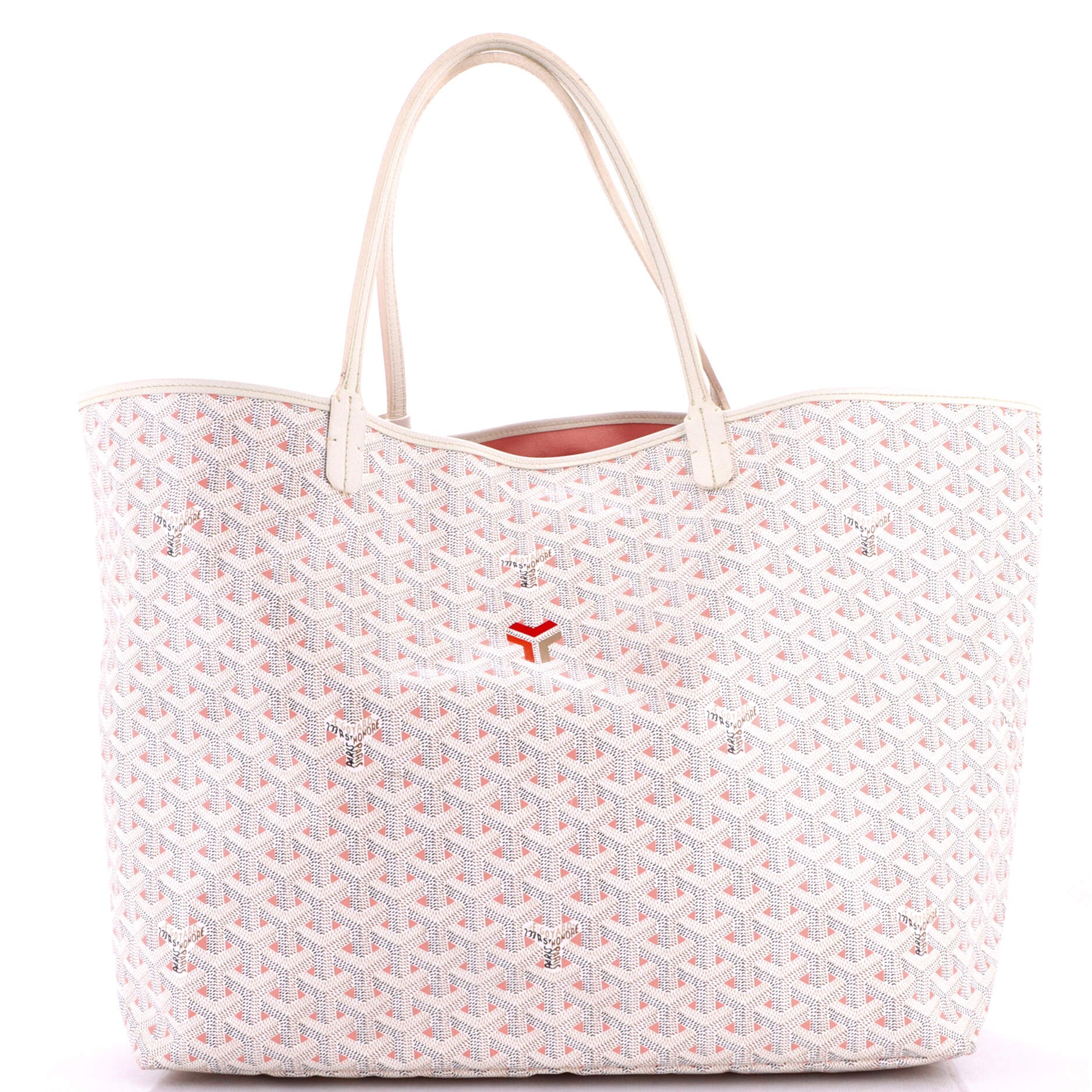 Saint Louis Tote Claire Voie Coated Canvas GM
