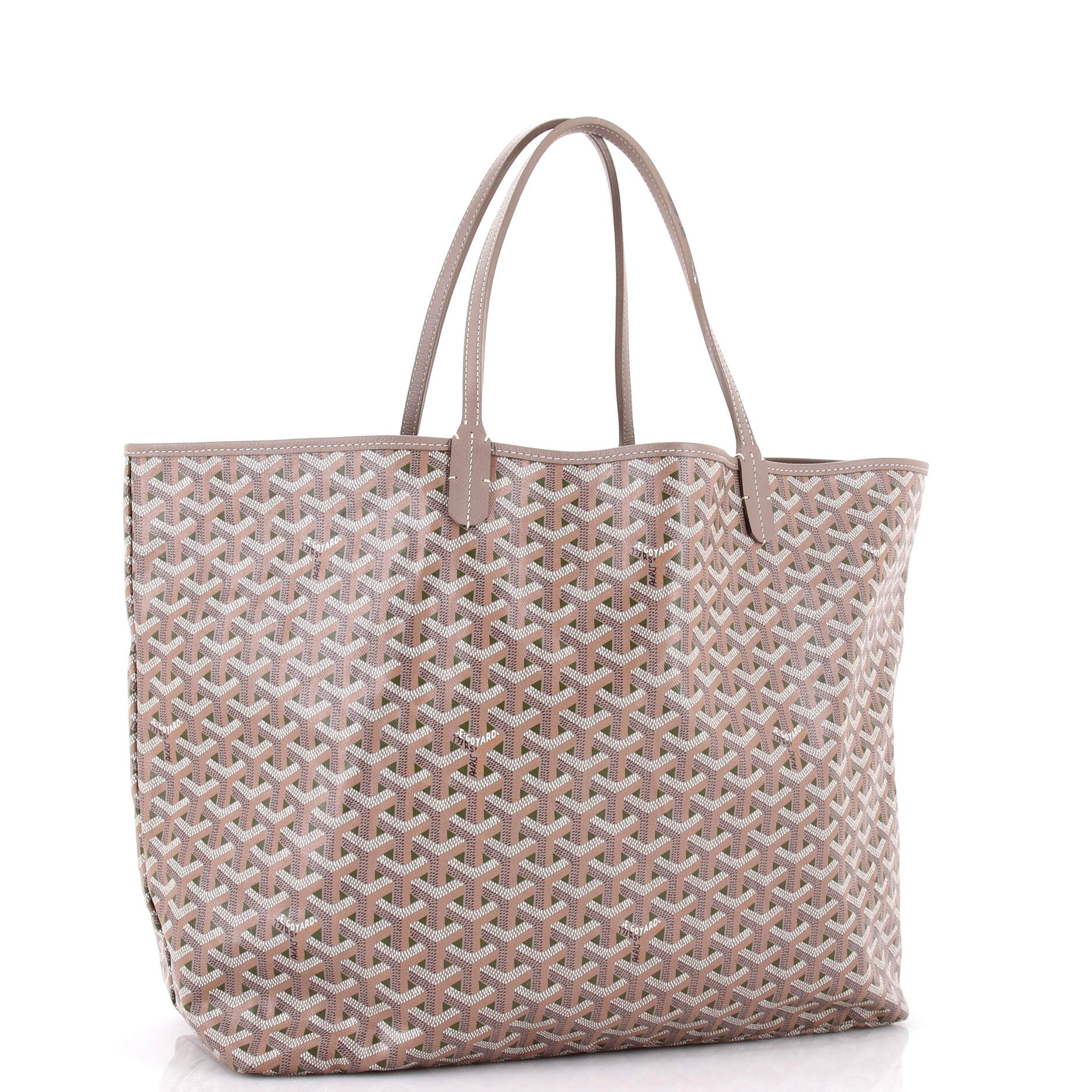 Saint Louis Tote Claire Voie Coated Canvas GM - Image 3