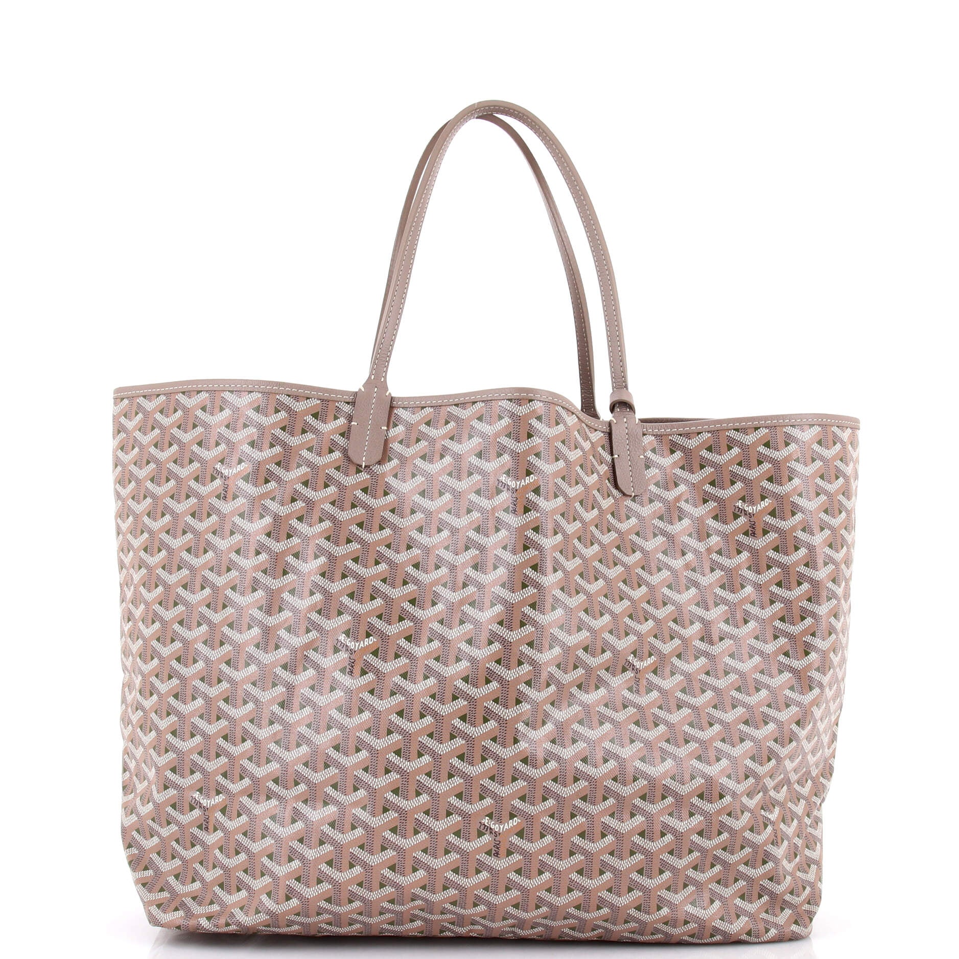 Saint Louis Tote Claire Voie Coated Canvas GM - Image 4