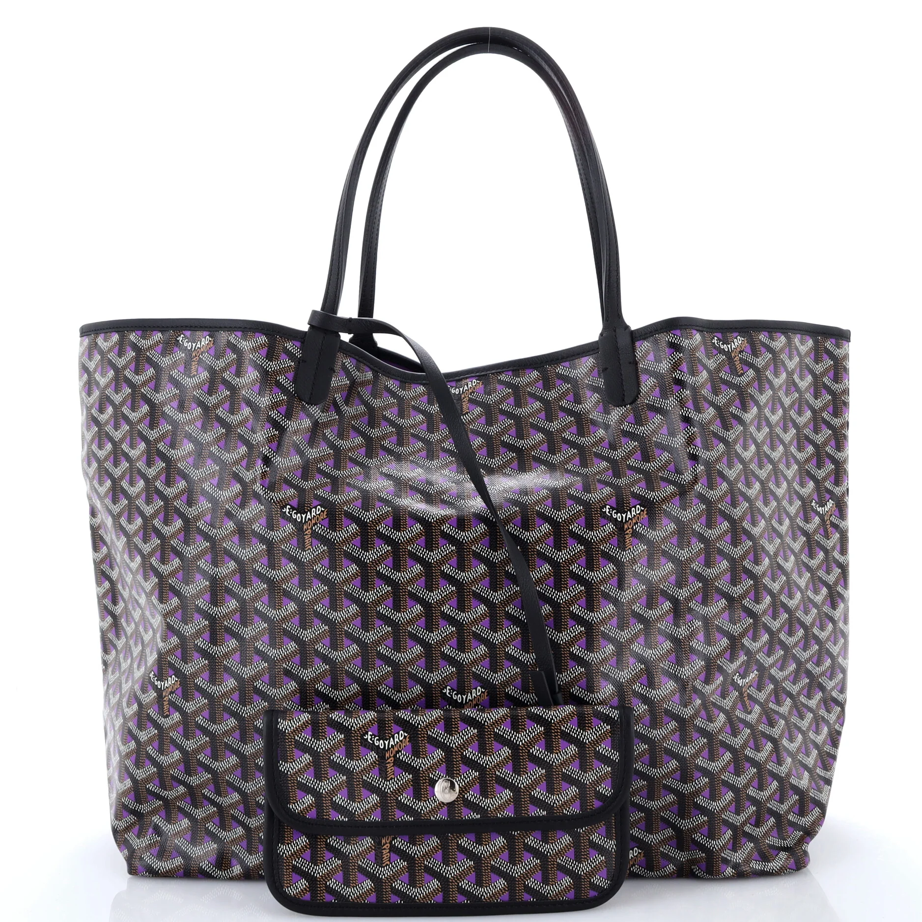 Saint Louis Tote Claire Voie Coated Canvas GM - Image 2