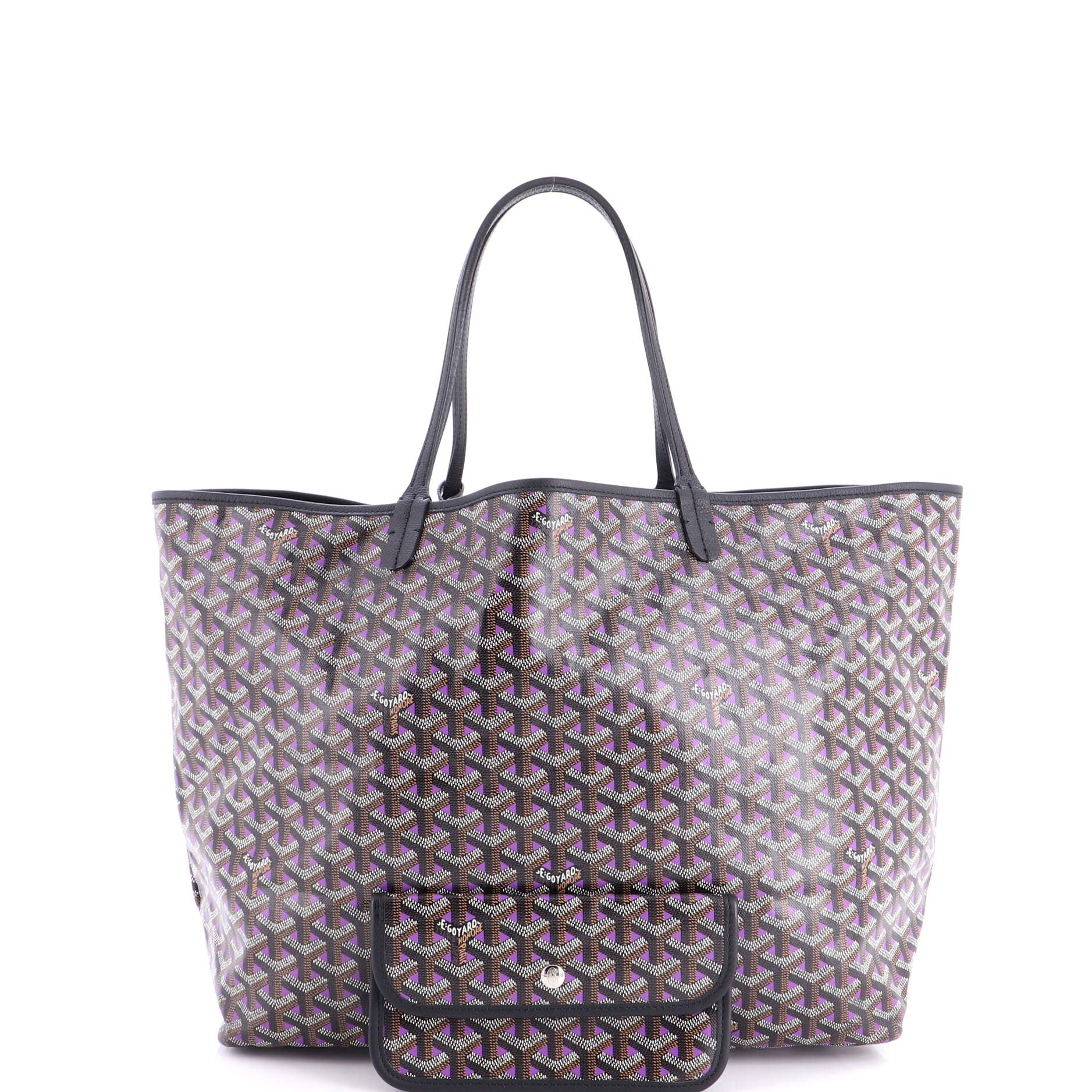 Saint Louis Tote Claire Voie Coated Canvas GM - Image 2
