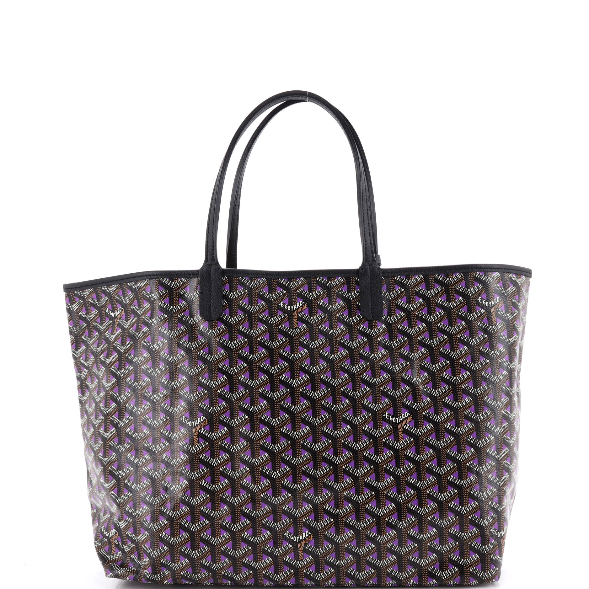 Saint Louis Tote Claire Voie Coated Canvas PM