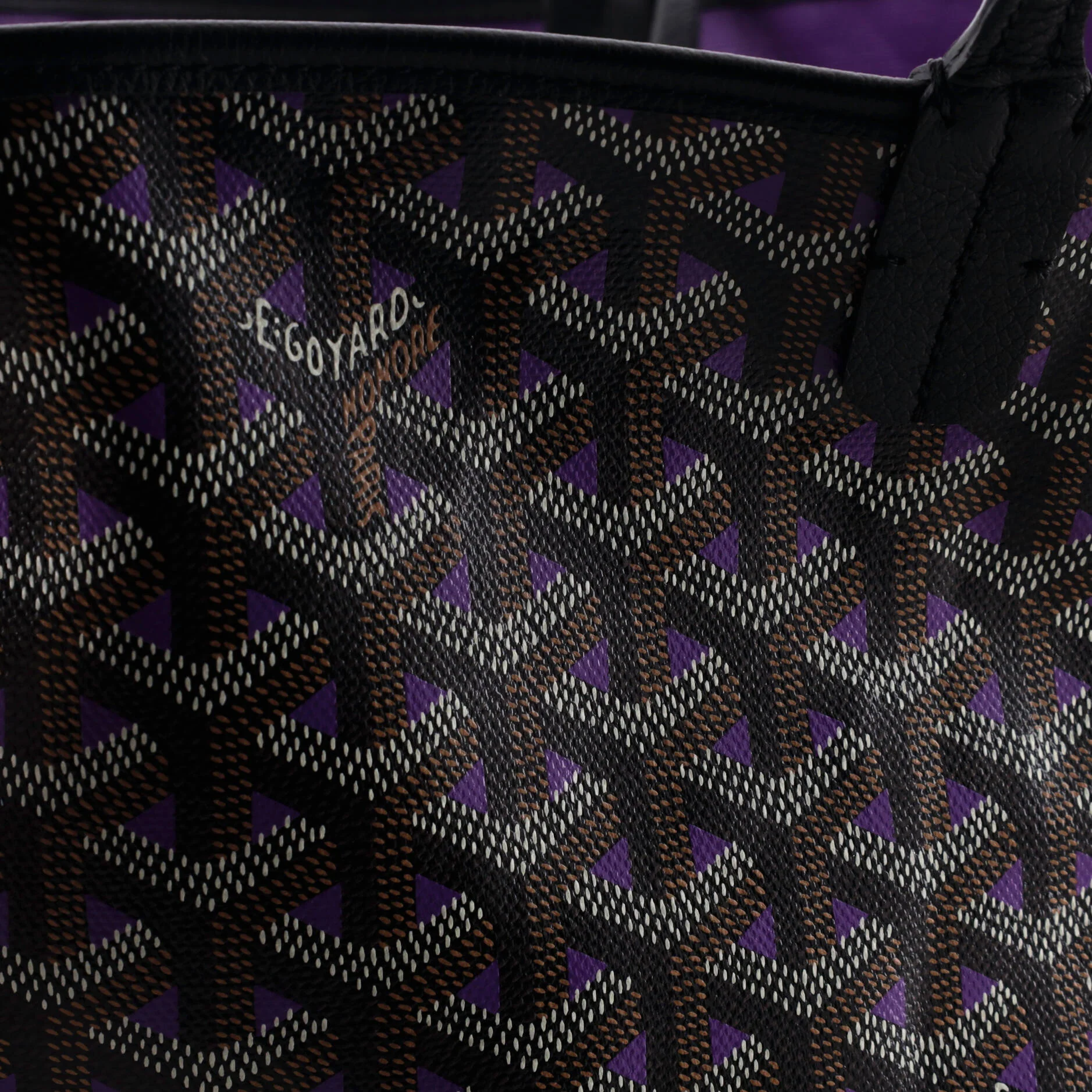 Saint Louis Tote Claire Voie Coated Canvas PM - Image 7