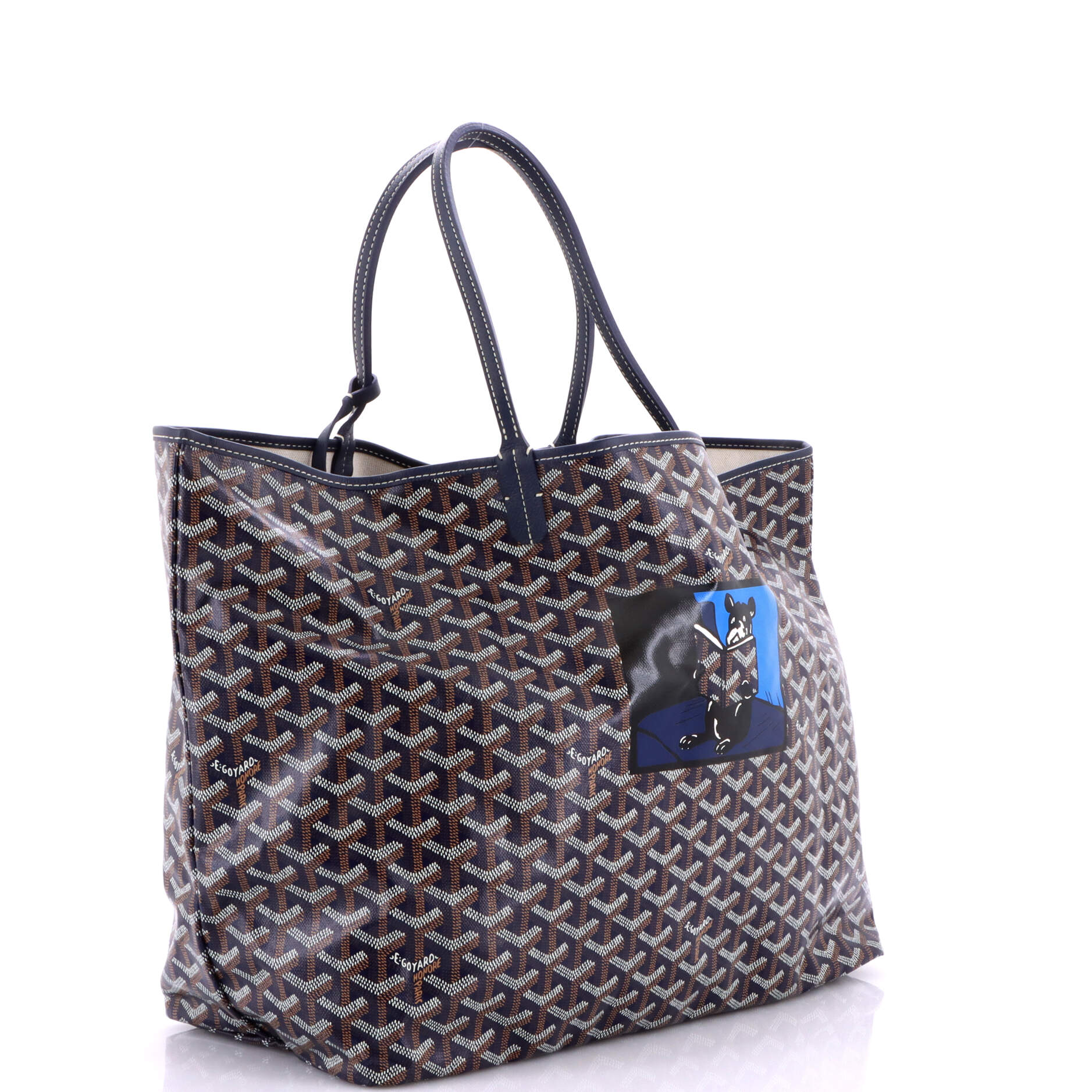 Saint Louis Tote Printed Coated Canvas GM - Image 3