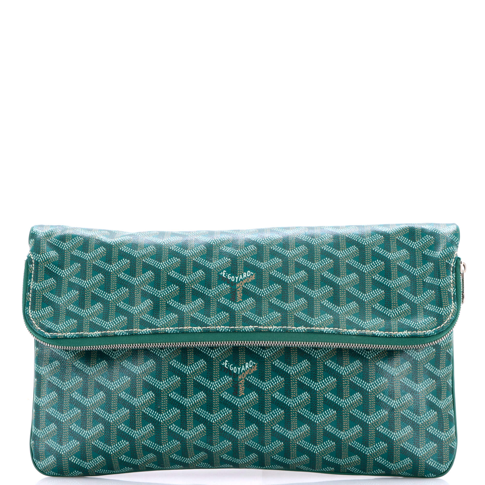 Saint Marie Clutch Coated Canvas