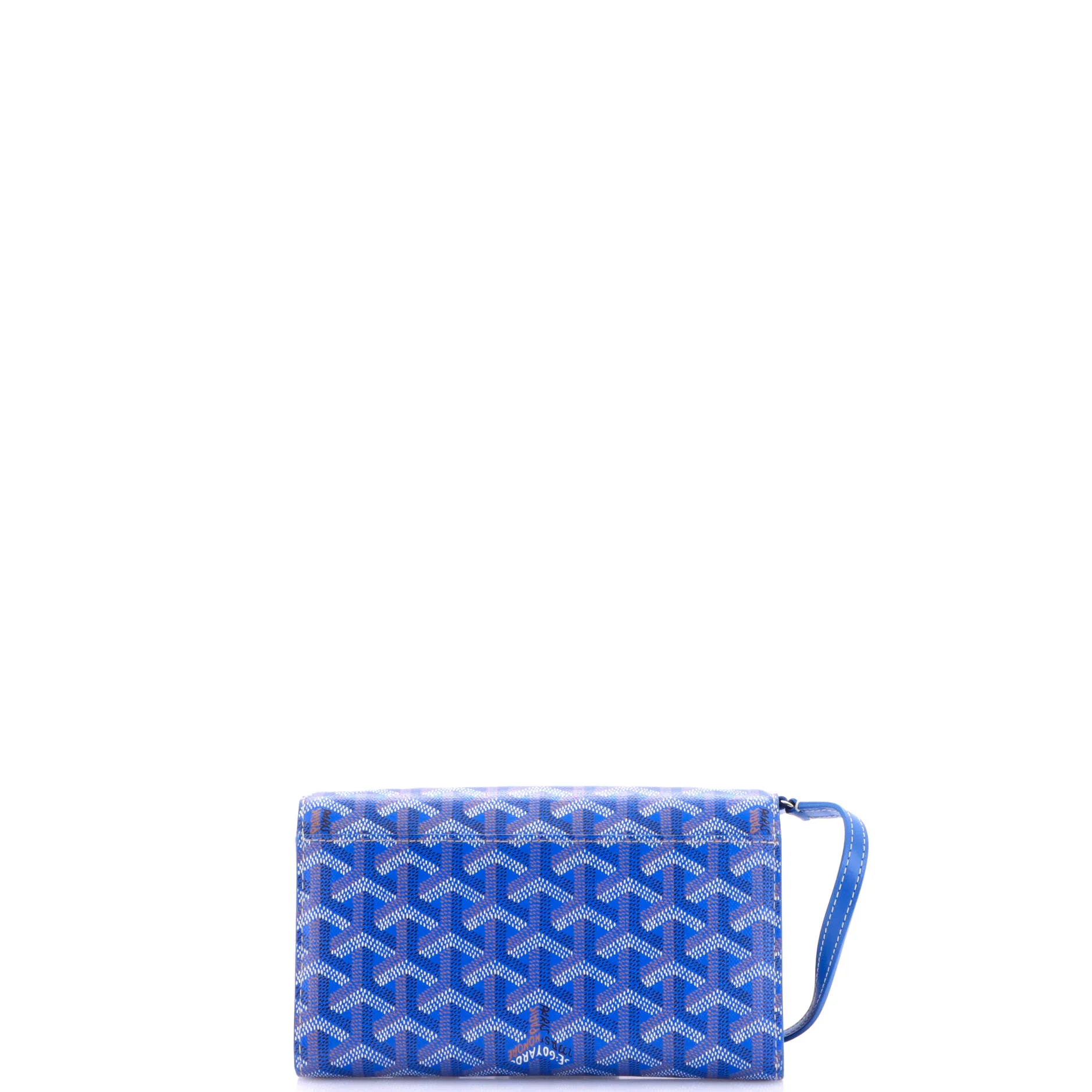 Varenne Continental Wallet with Strap Coated Canvas - Image 3