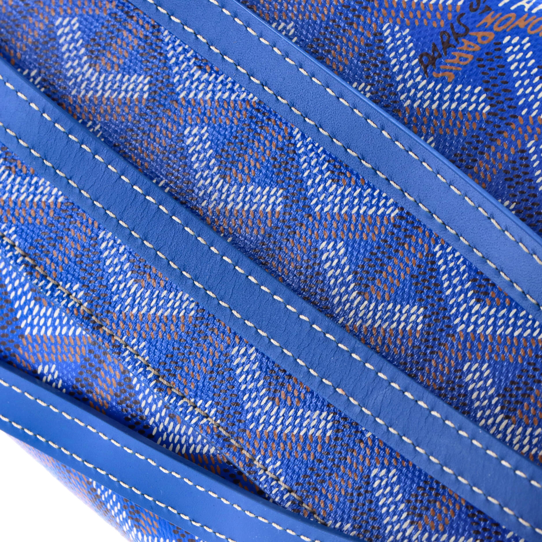 Varenne Continental Wallet with Strap Coated Canvas - Image 7