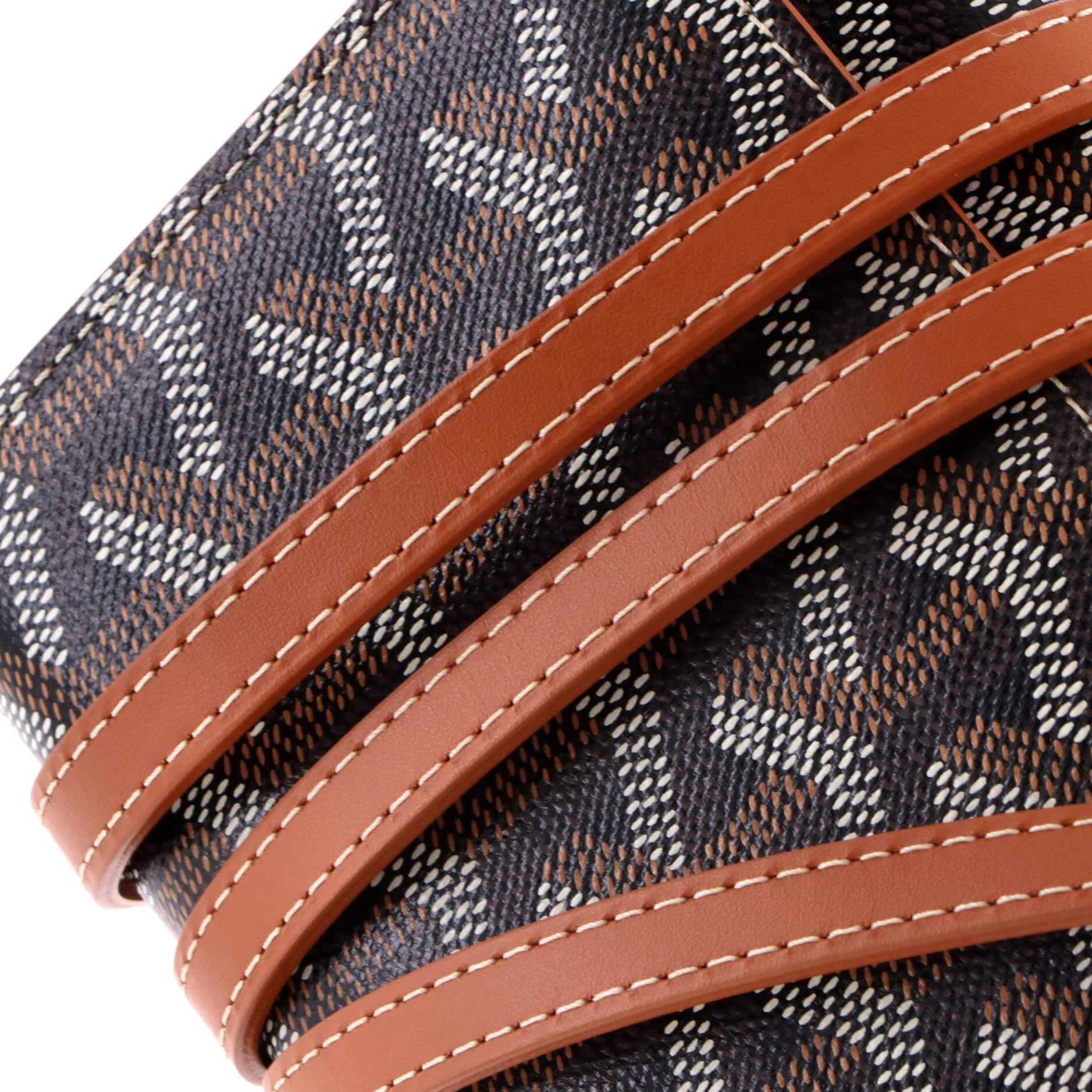Varenne Continental Wallet with Strap Coated Canvas - Image 6