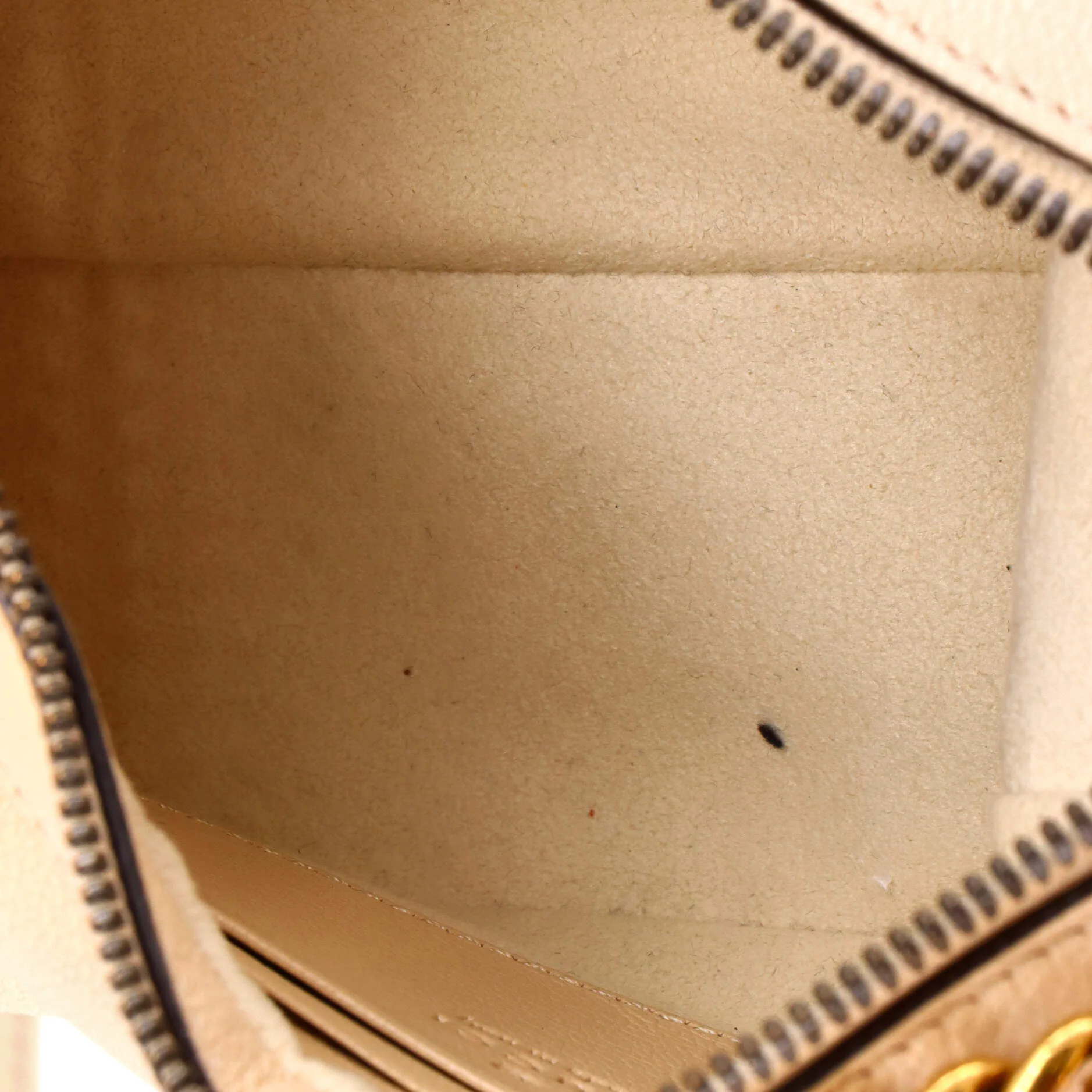 Aphrodite Zip Shoulder Bag Leather Small - Image 5