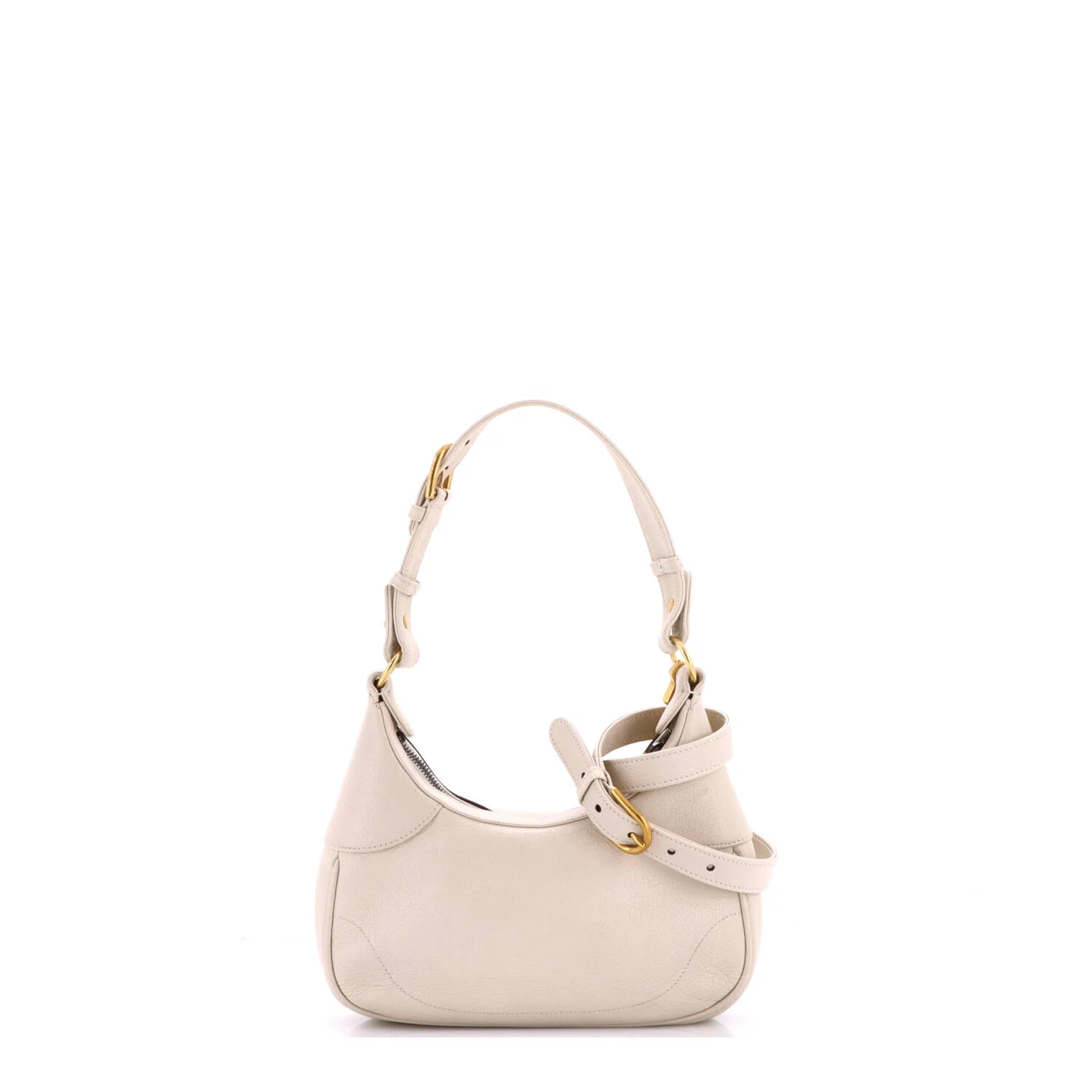 Aphrodite Zip Shoulder Bag Leather Small - Image 3