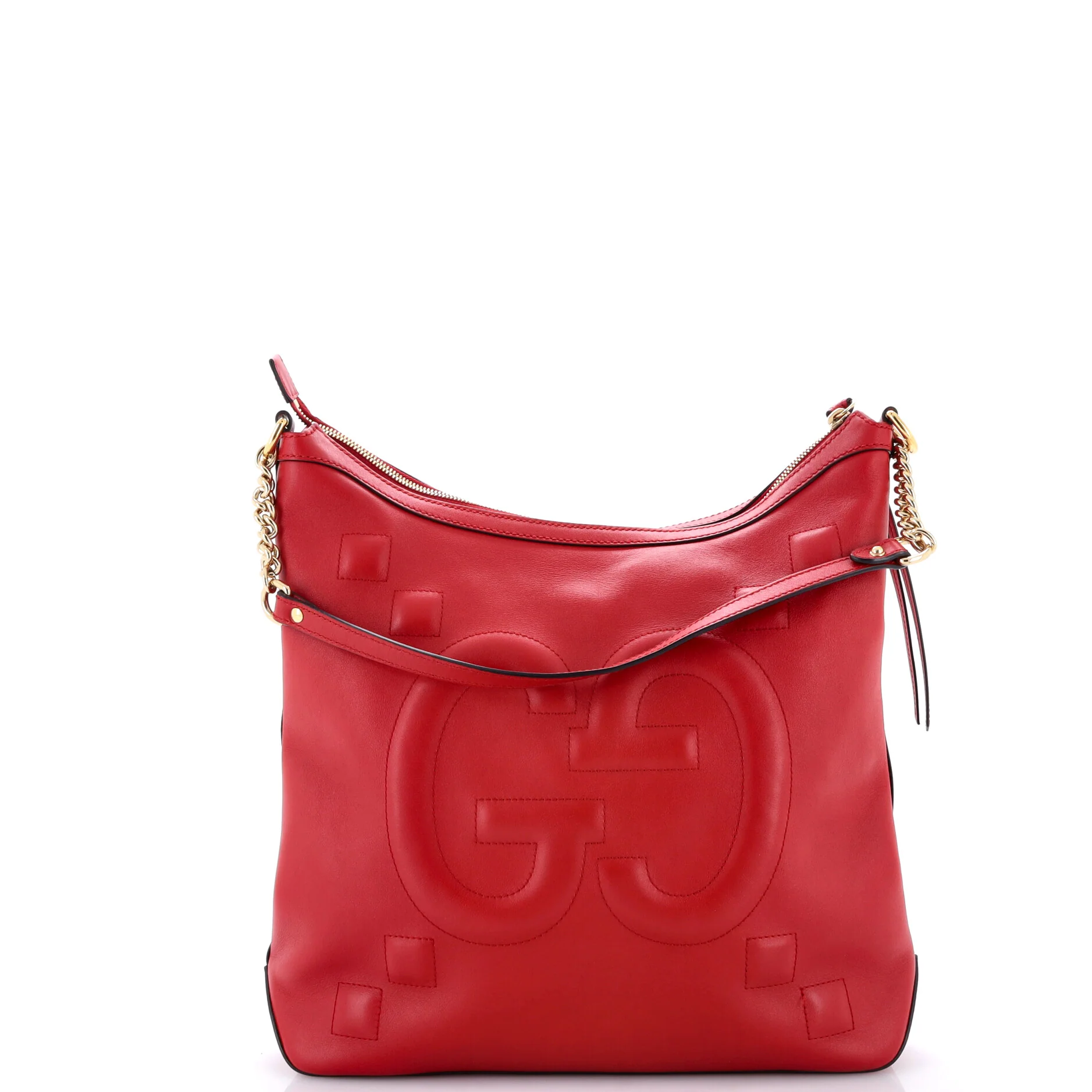 Apollo Hobo GG Embossed Calfskin Medium - Image 3