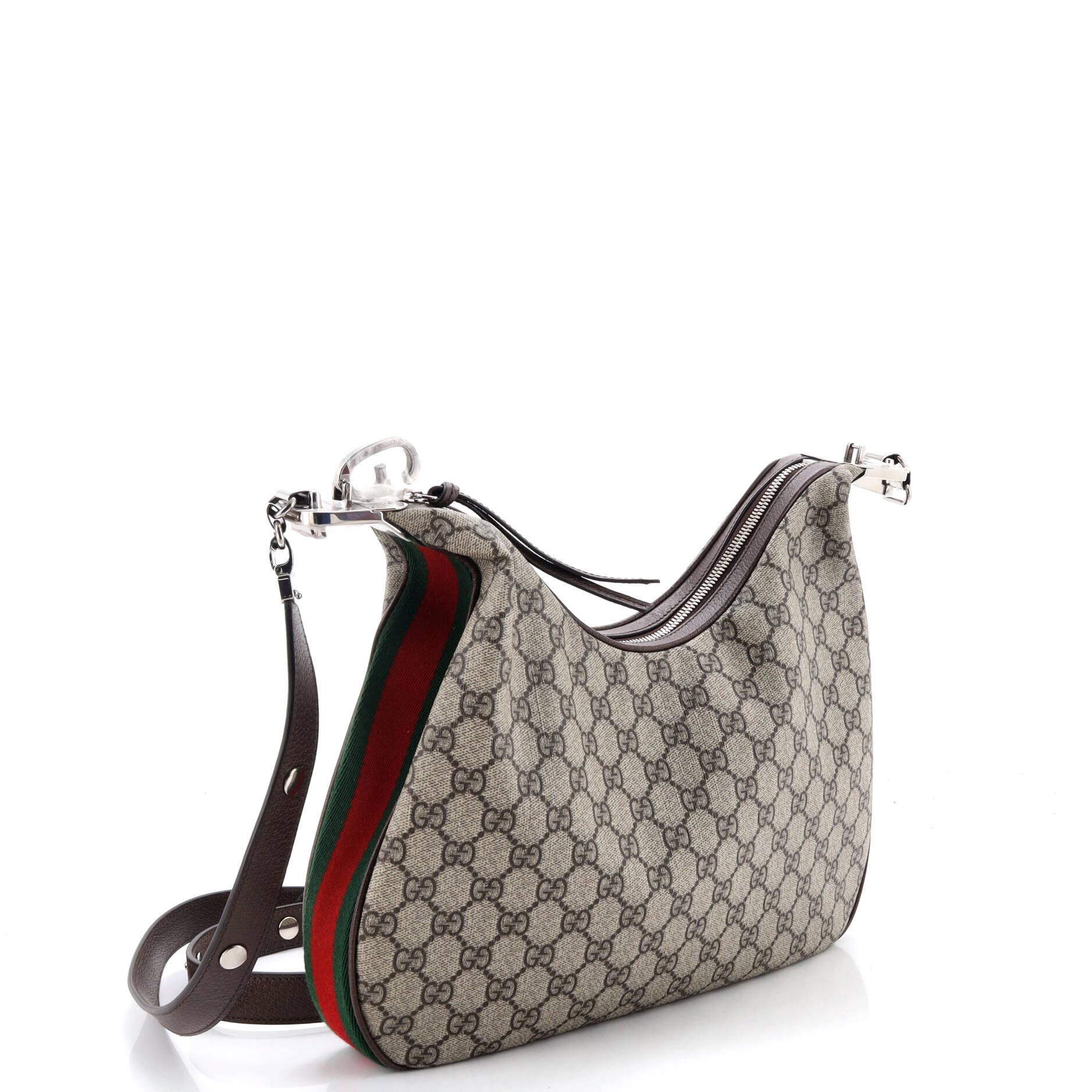 Attache Shoulder Bag GG Coated Canvas Medium - Image 2