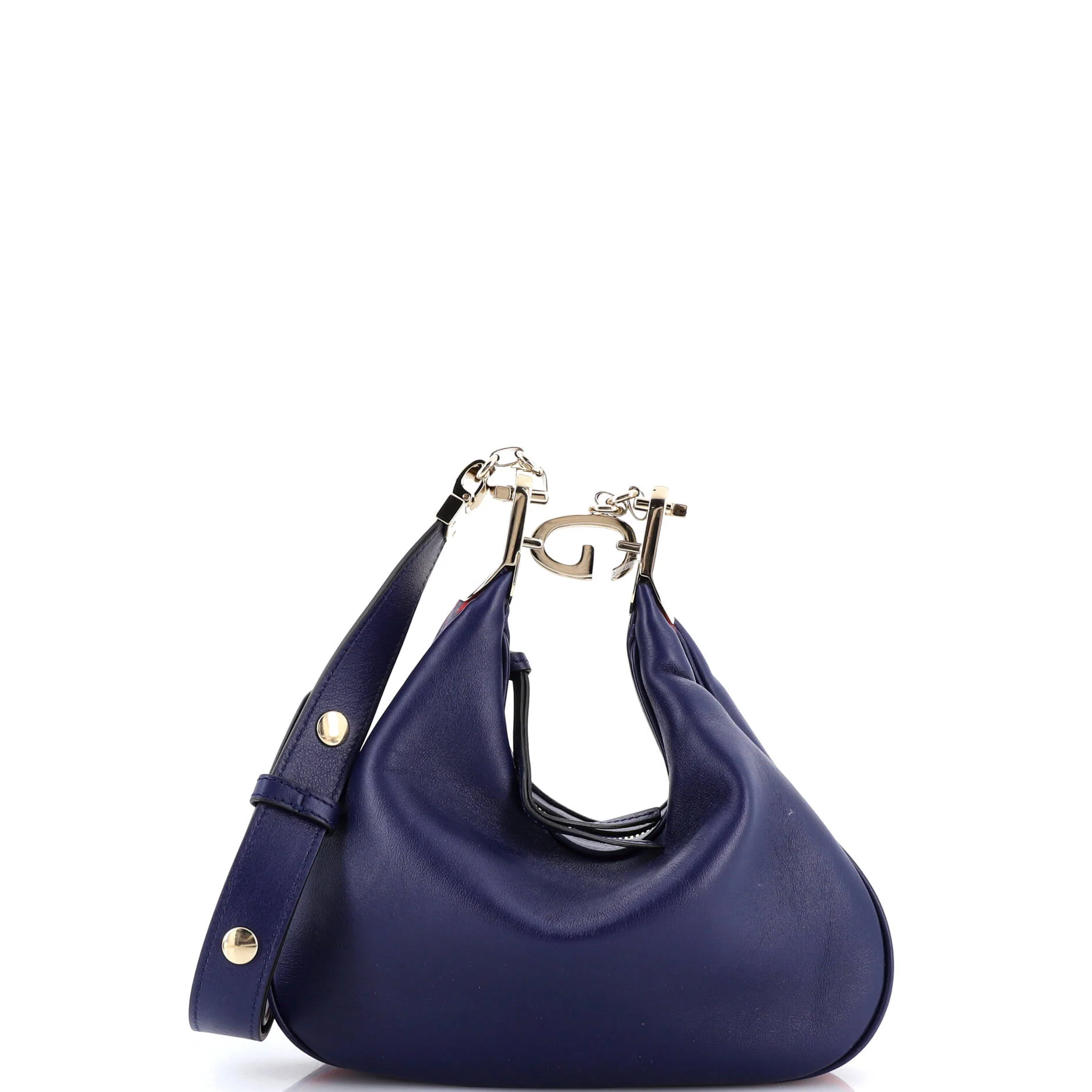 Attache Shoulder Bag Leather Small