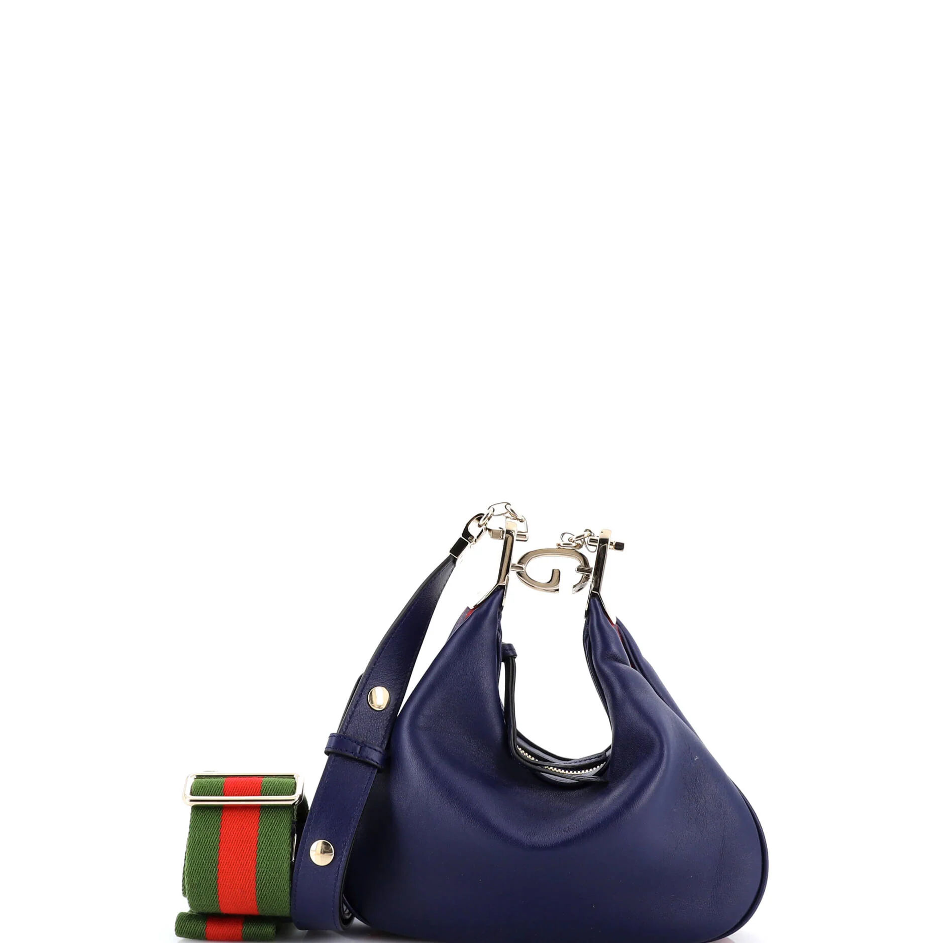 Attache Shoulder Bag Leather Small - Image 2