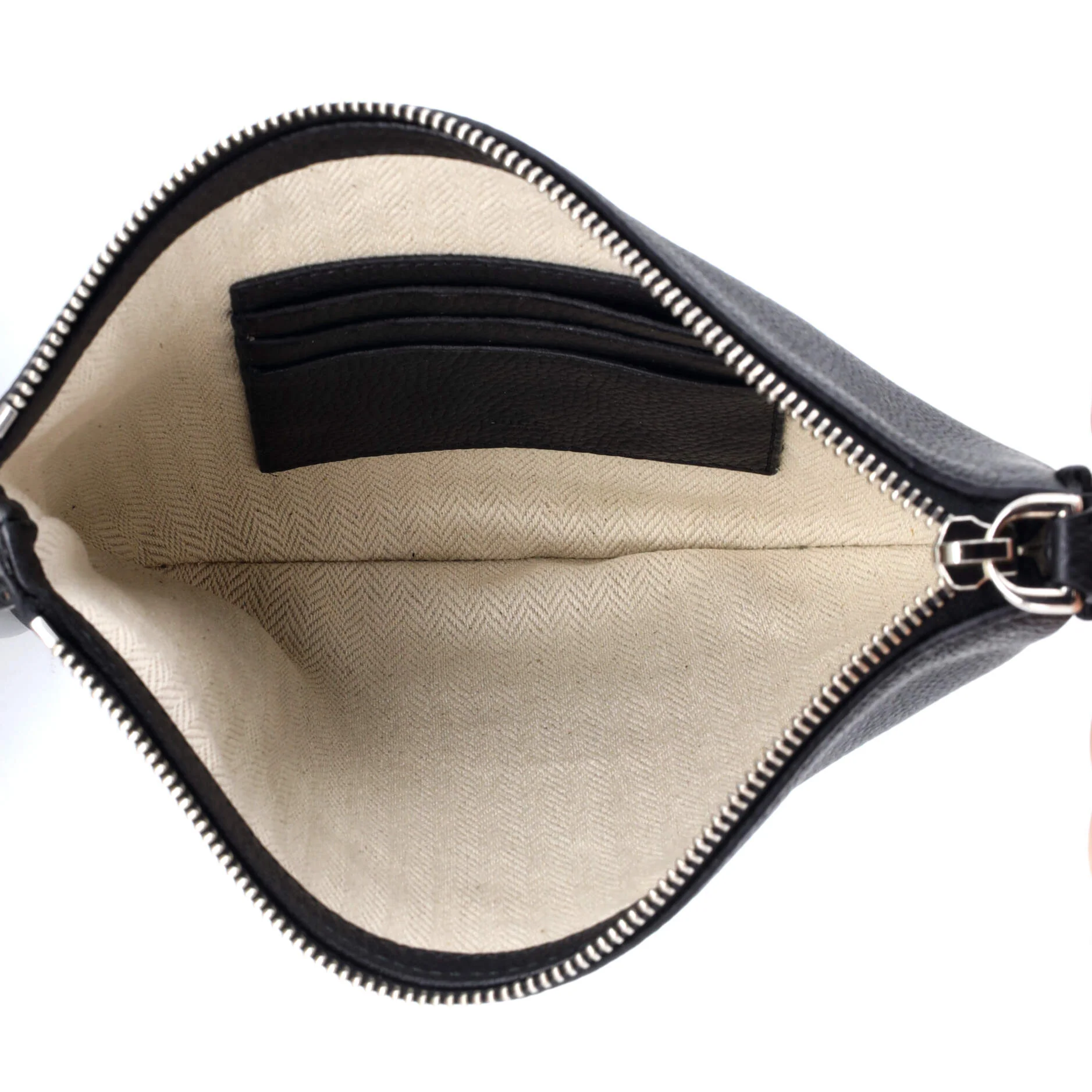 B Crossbody Bag Leather Small - Image 5