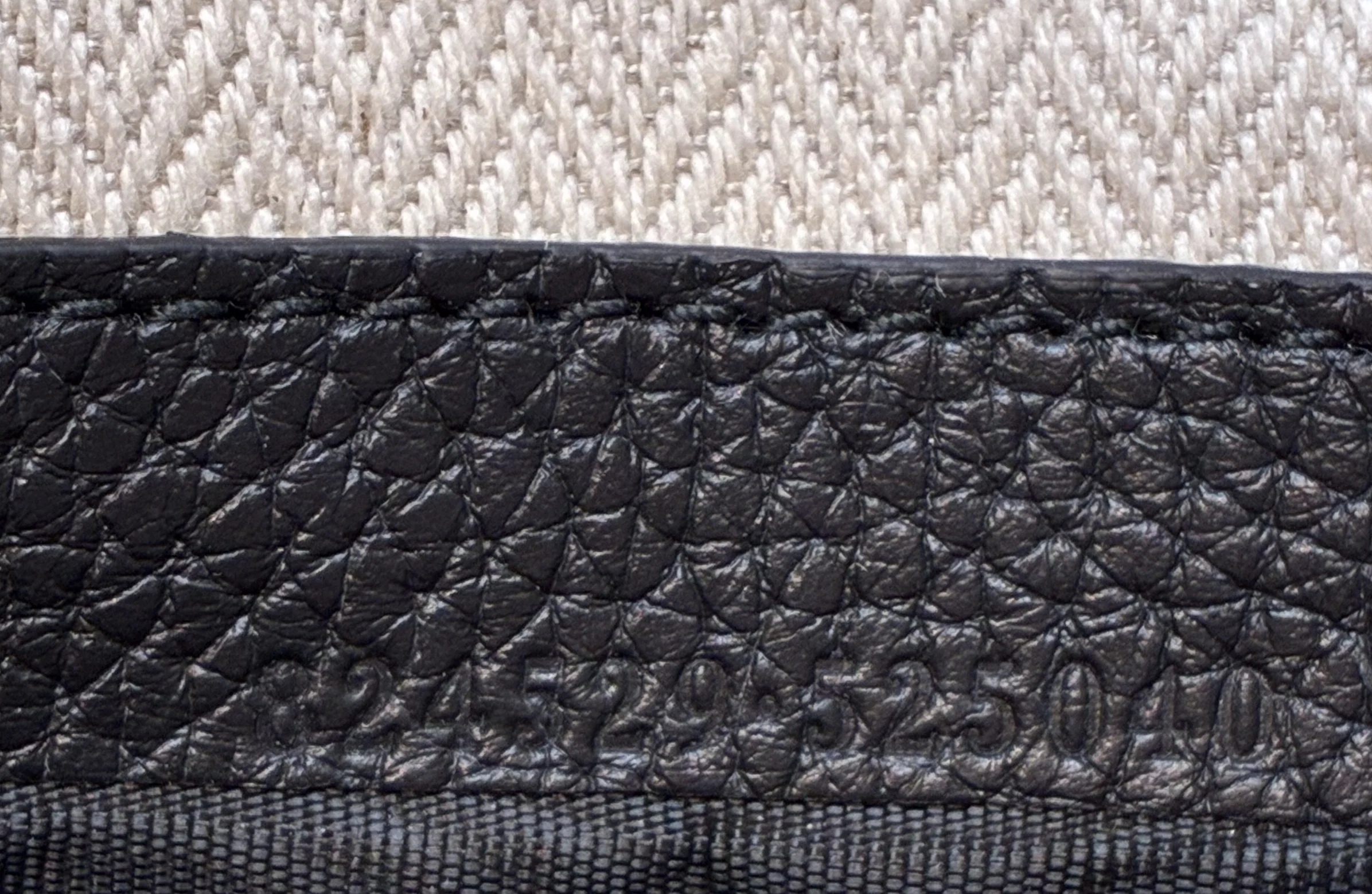 B Crossbody Bag Leather Small - Image 6