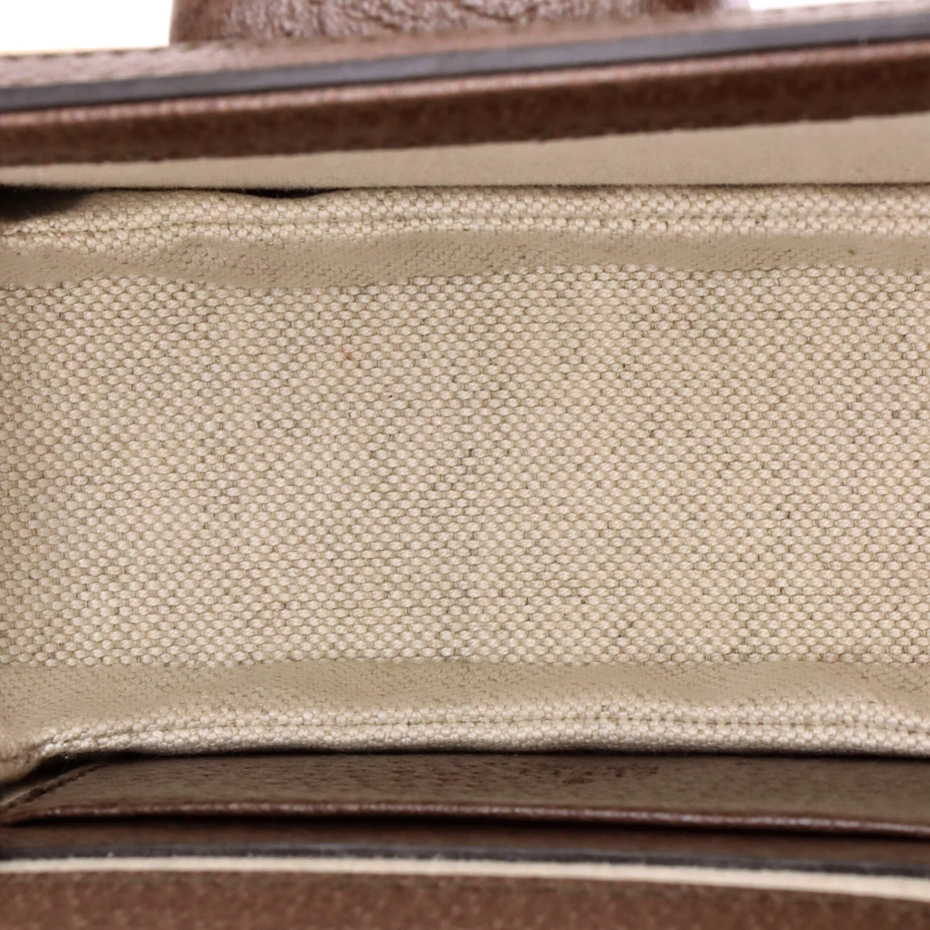 Bamboo 1947 Top Handle Bag Jumbo GG Canvas Mini - Image 5