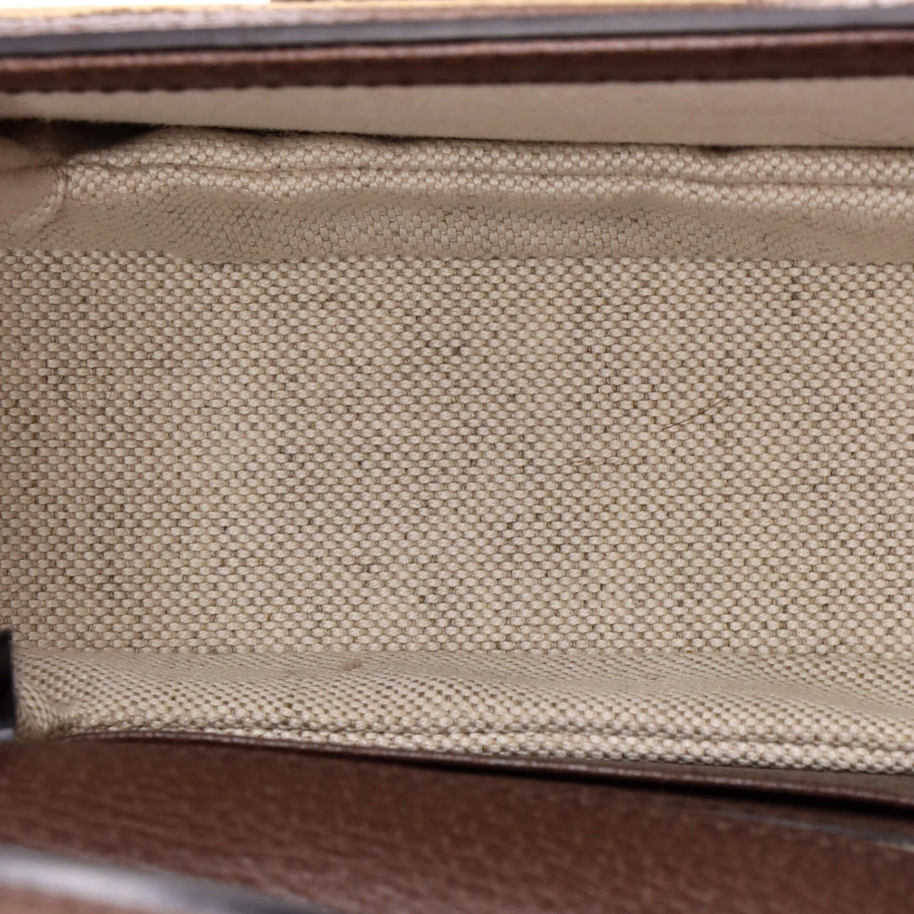 Bamboo 1947 Top Handle Bag Jumbo GG Canvas Mini - Image 5