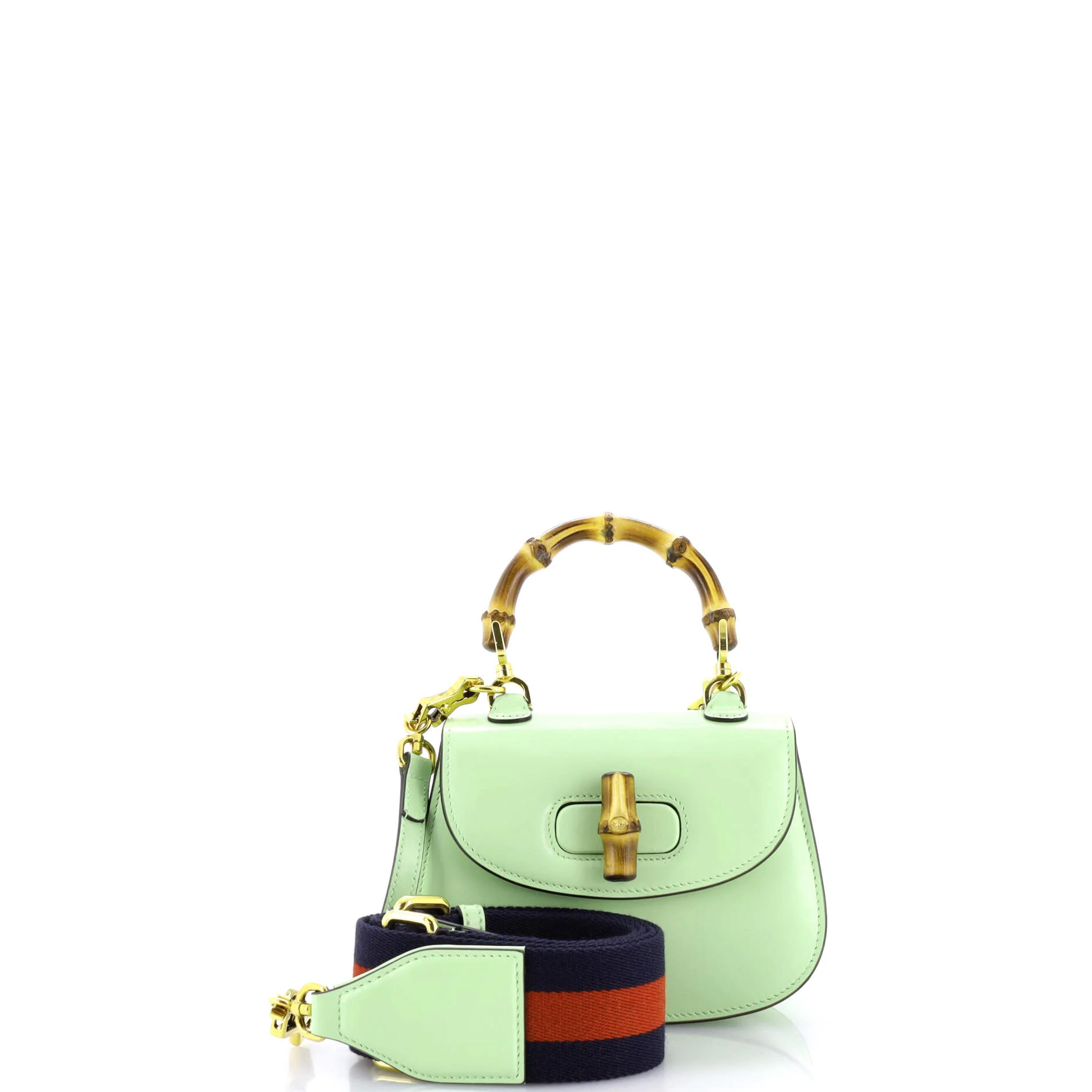 Bamboo 1947 Top Handle Bag Leather Mini - Image 2