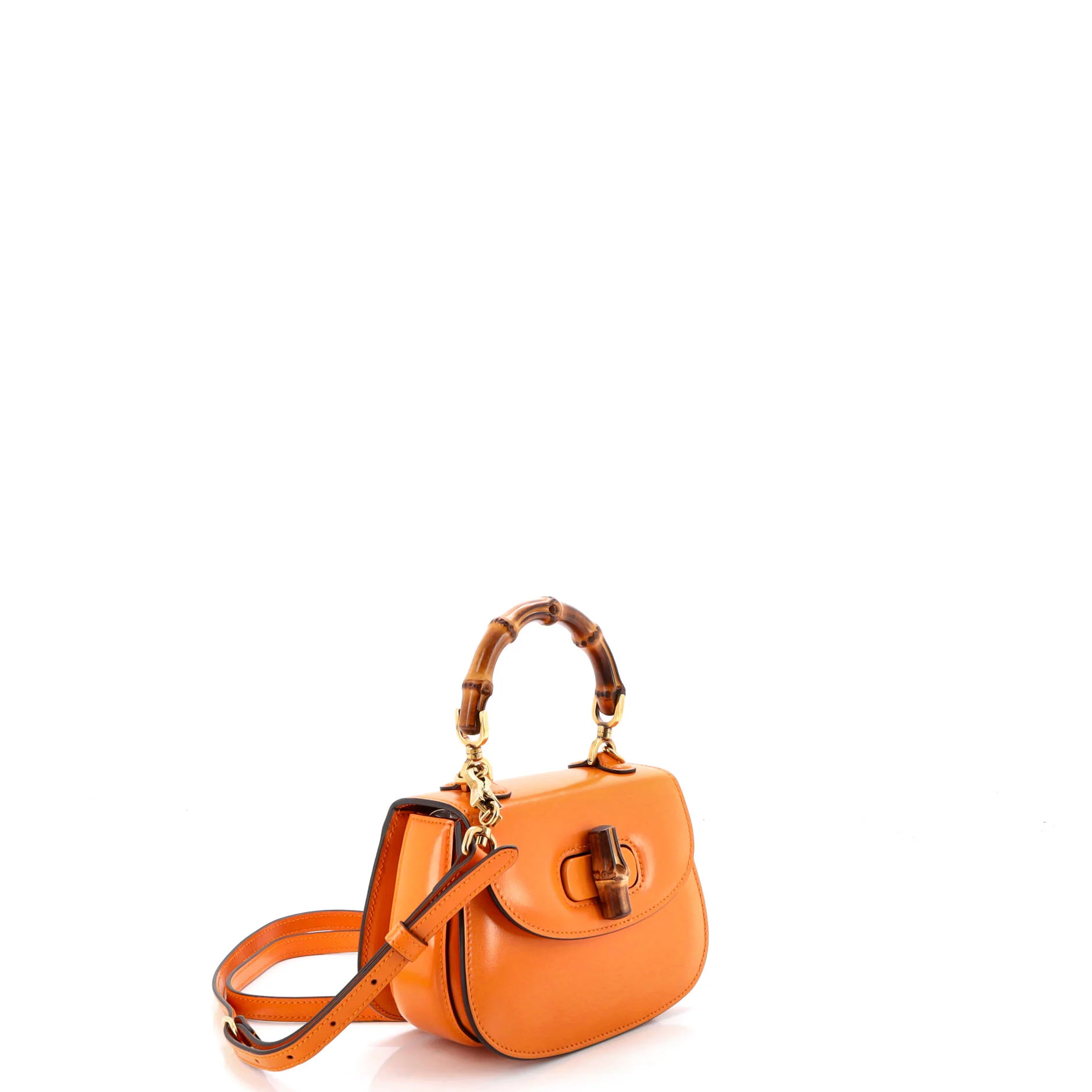 Bamboo 1947 Top Handle Bag Leather Mini - Image 2