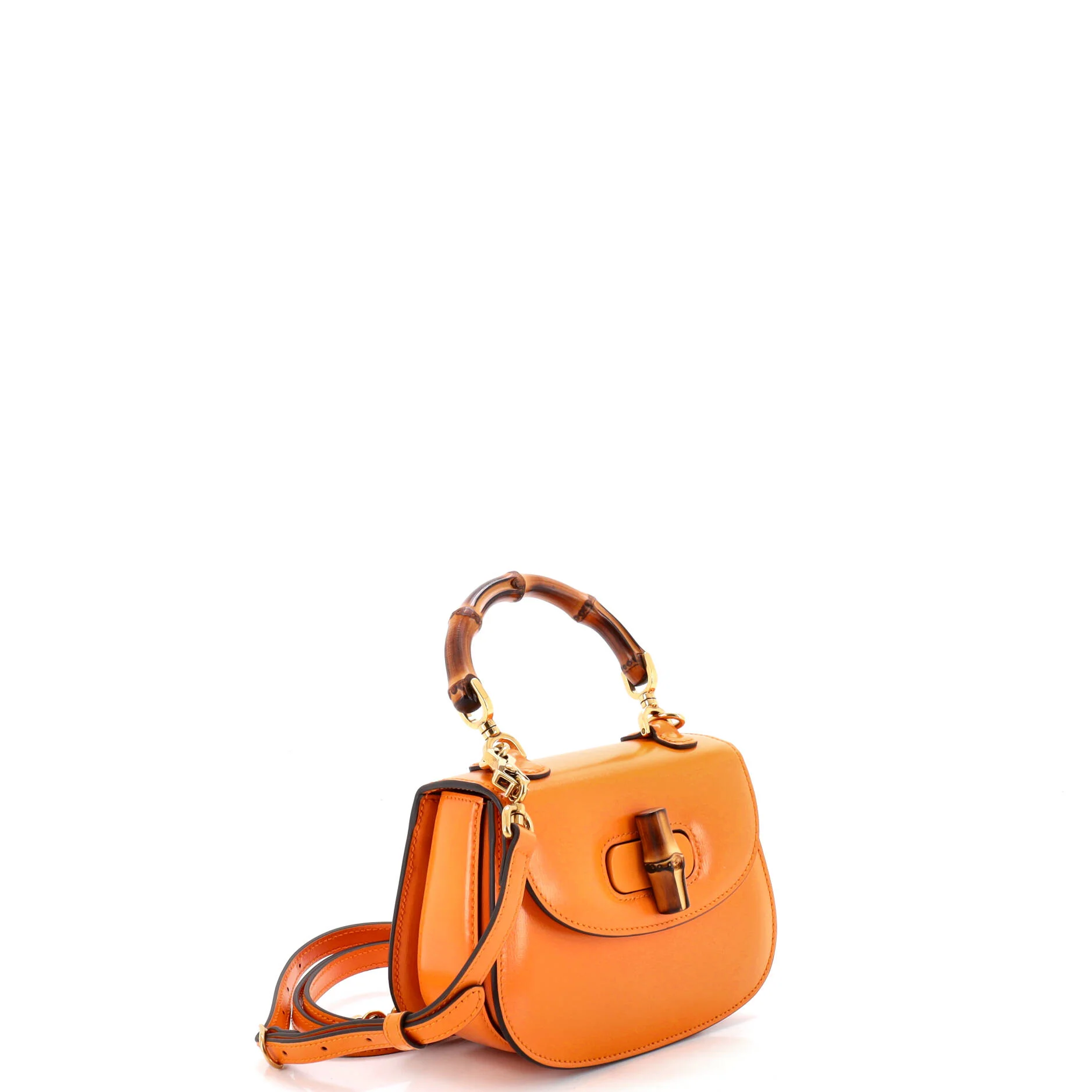 Bamboo 1947 Top Handle Bag Leather Mini - Image 2